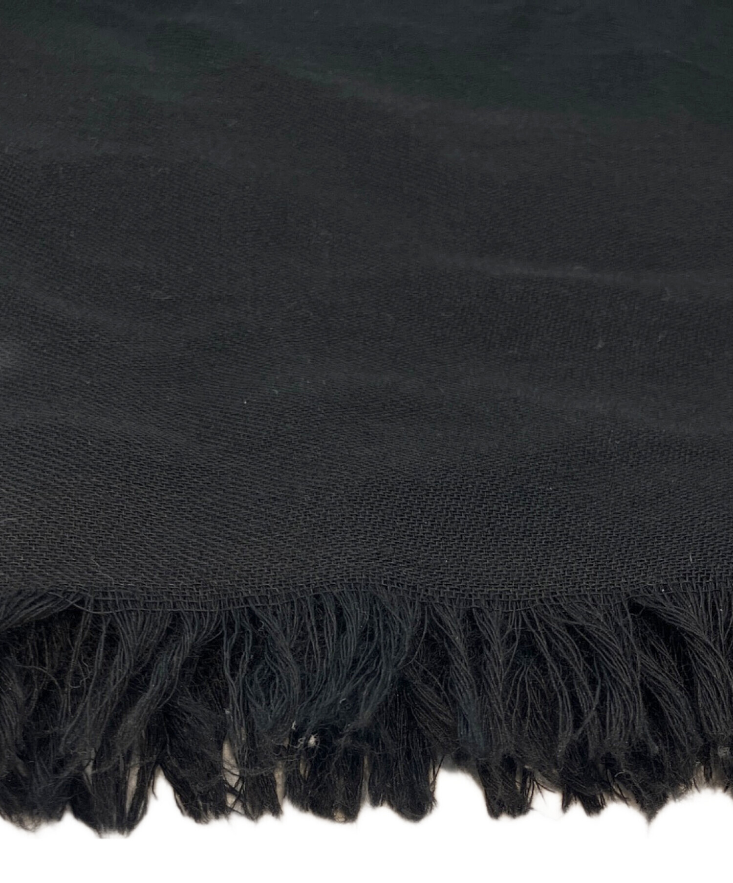 中古・古着通販】GUCCI (グッチ) ストール ブラック サイズ:45×180cm