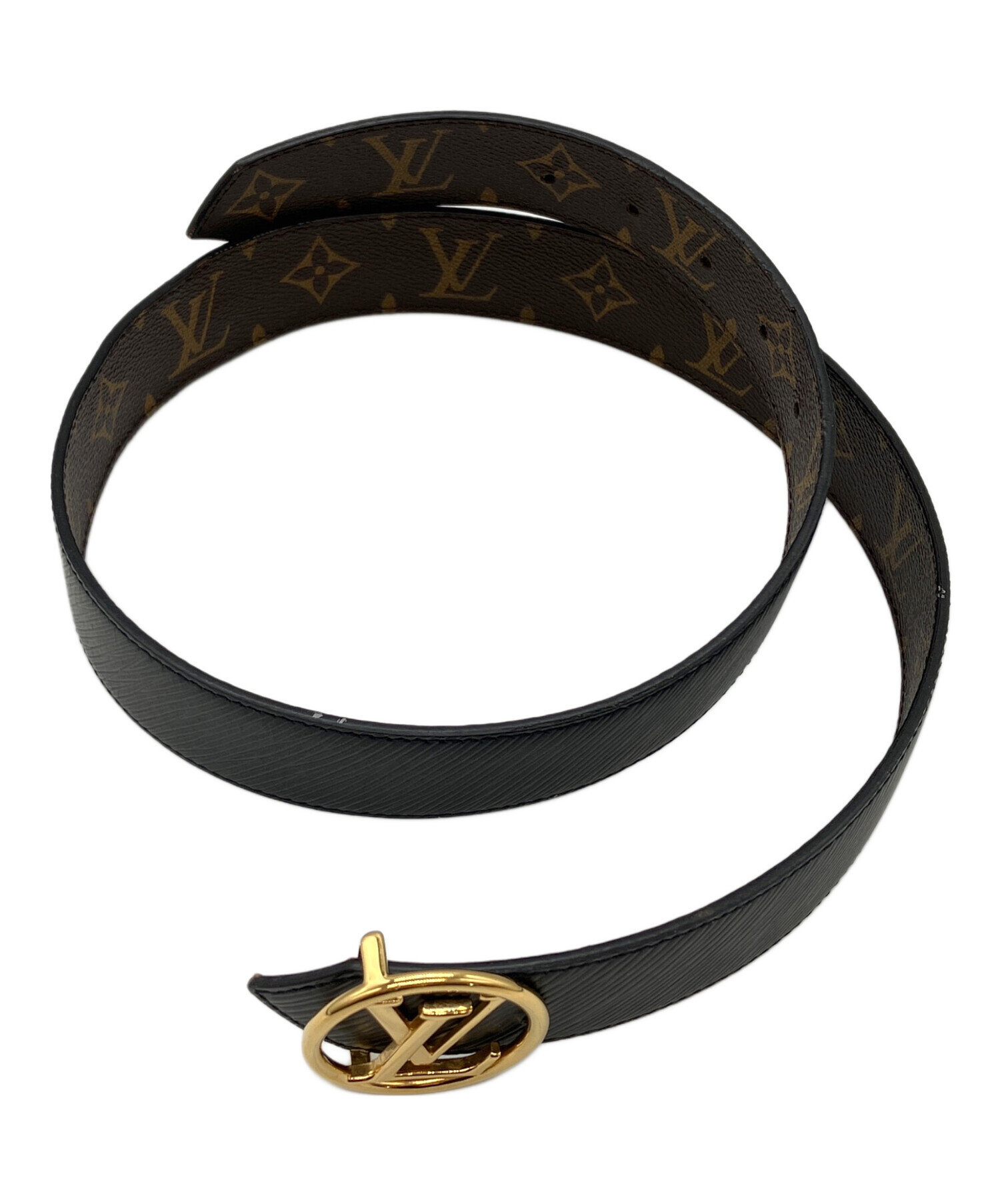 ルイヴィトンベルト(コ80 中古・古着通販】LOUIS VUITTON (ルイ ヴィトン) ベルト ブラウン