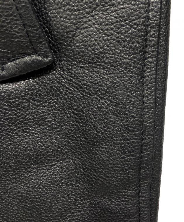 中古・古着通販】GAP (ギャップ) レザージャケット ブラック サイズ:XS