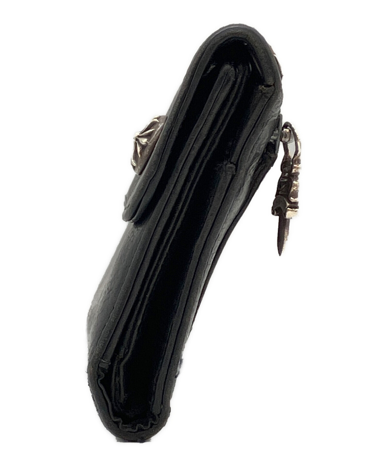 中古・古着通販】CHROME HEARTS (クロムハーツ) 長財布 ブラック