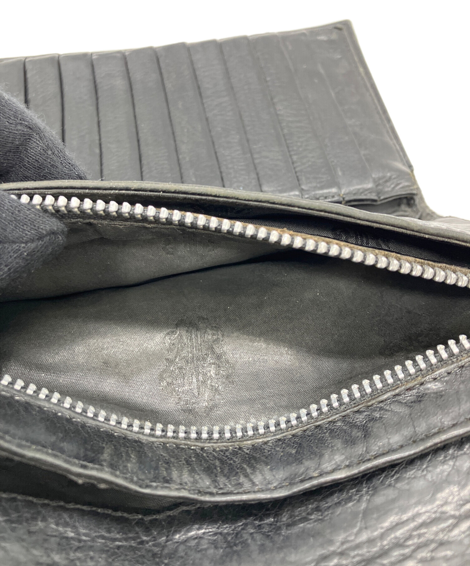 中古・古着通販】CHROME HEARTS (クロムハーツ) 長財布 ブラック