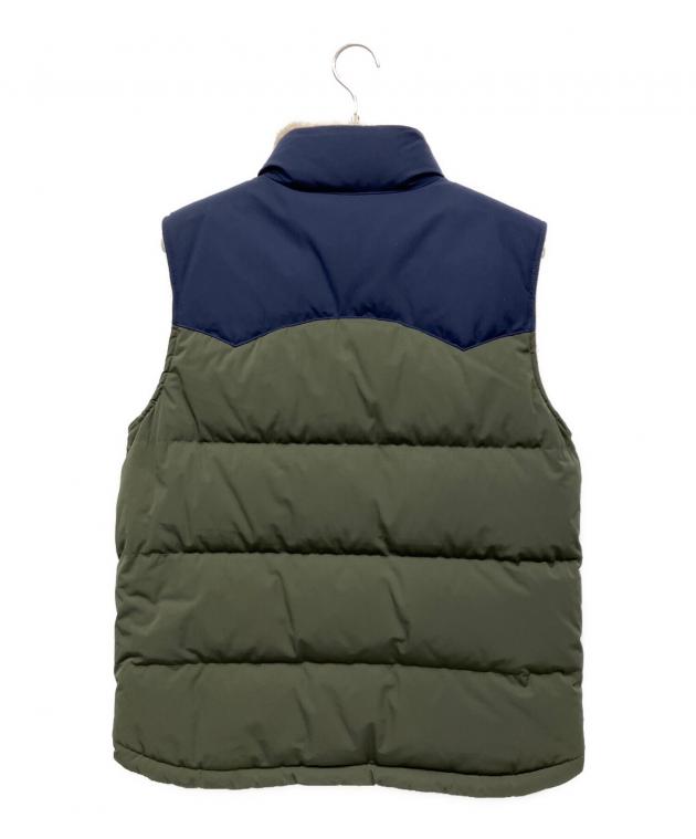 中古・古着通販】Patagonia (パタゴニア) ダウンベスト ネイビー
