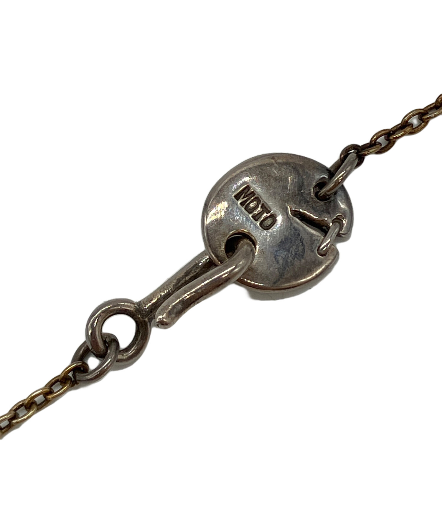 中古・古着通販】MOTO (モト) フェザーモチーフネックレス シルバー