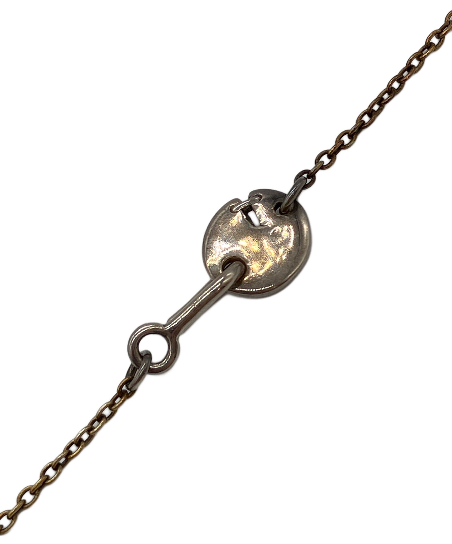 中古・古着通販】MOTO (モト) フェザーモチーフネックレス シルバー