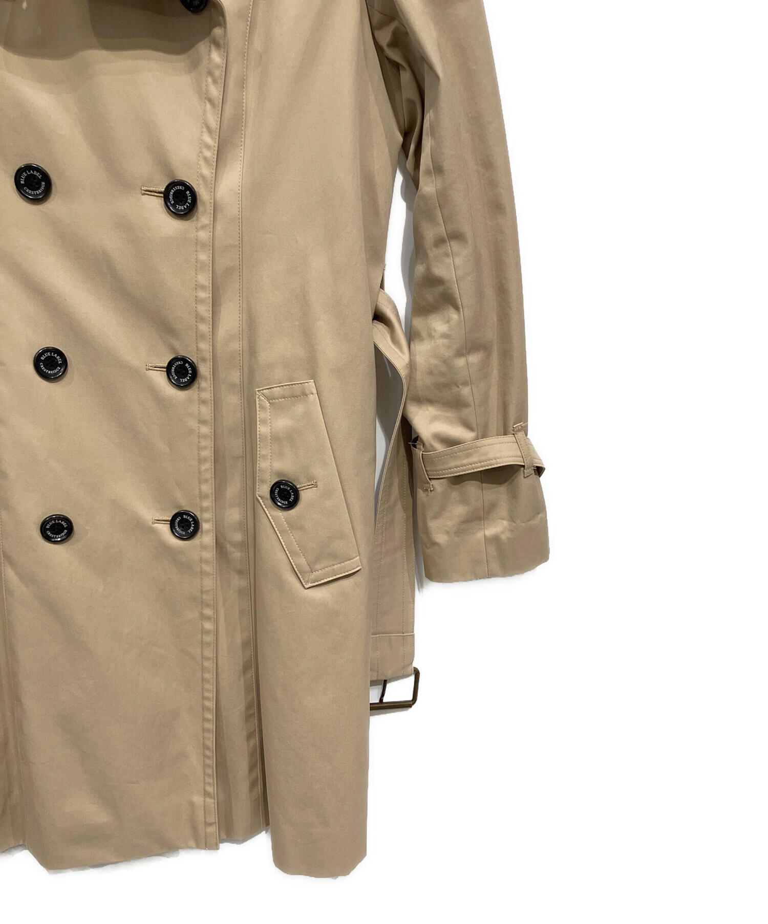 BLUE LABEL CRESTBRIDGE ベージュ トレンチコート ライトギャバジントレンチコート （その他アウター）｜BLUE LABEL