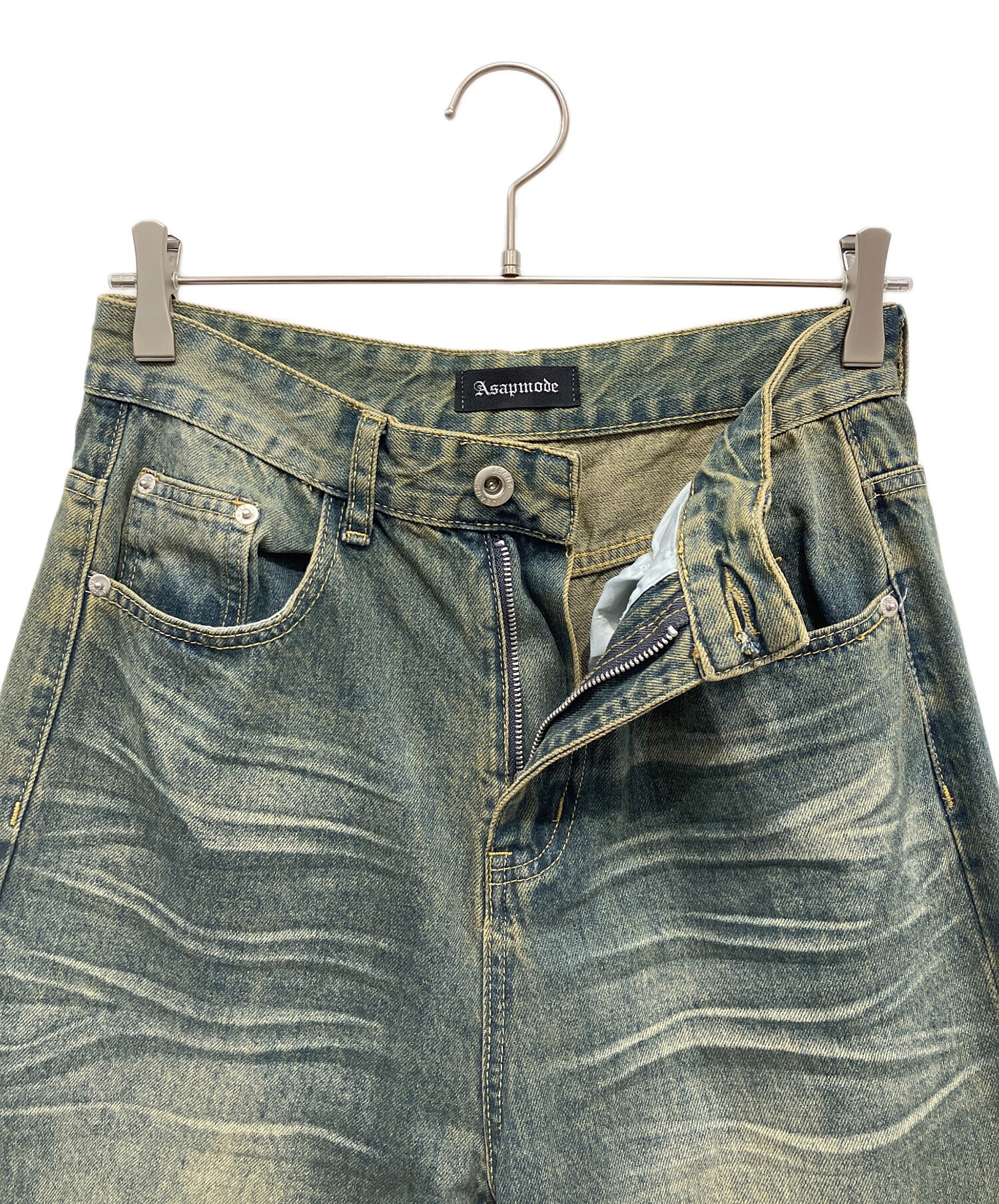 中古・古着通販】ASAPMODE (エイサップモード) デニムパンツ ライト