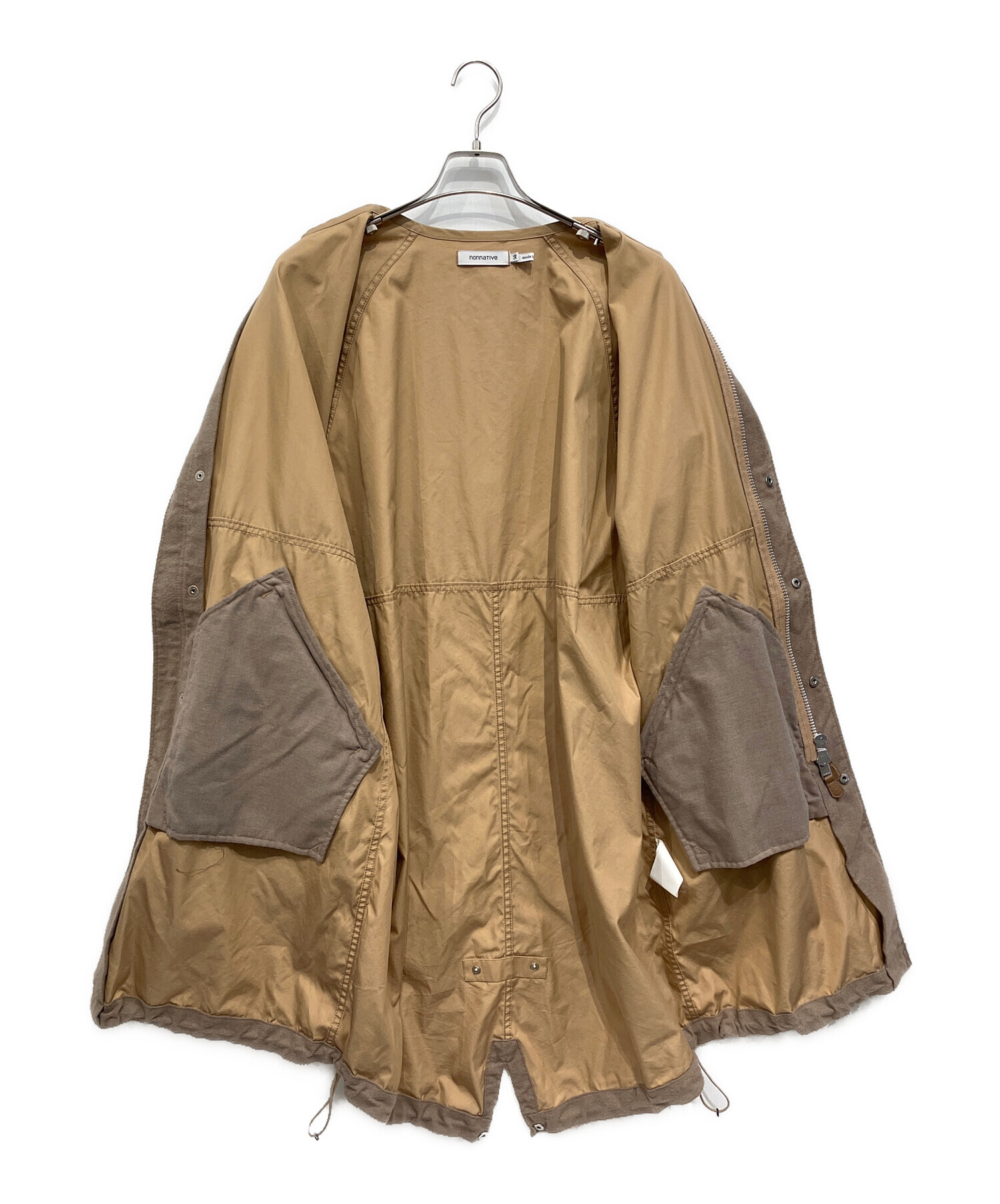 中古・古着通販】nonnative (ノンネイティブ) SOLDIER COAT ベージュ