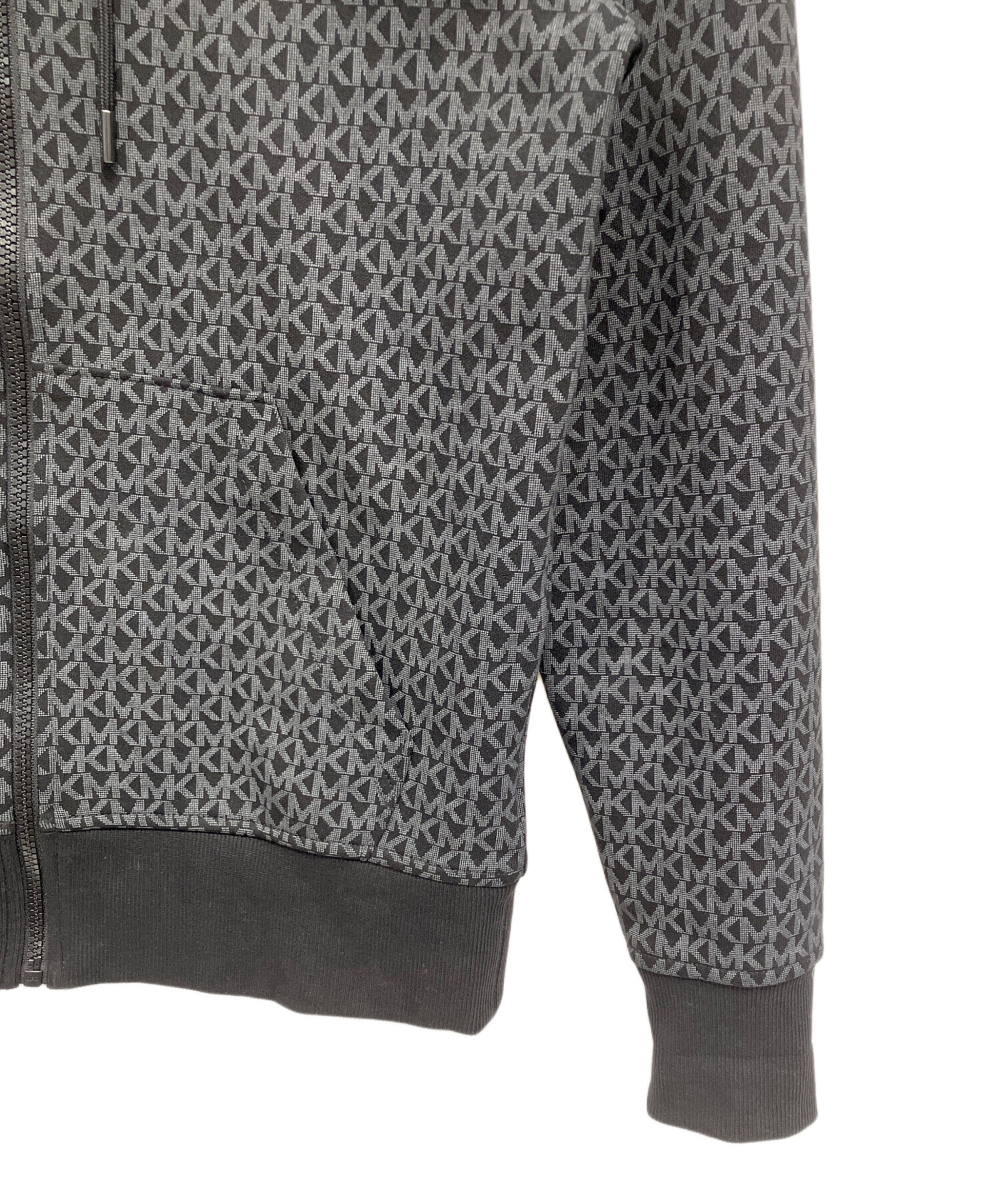 MICHAEL KORS グレー パーカー　試着のみ MICHAEL KORS（マイケルコース）の「VARSITY フーディ（パーカー
