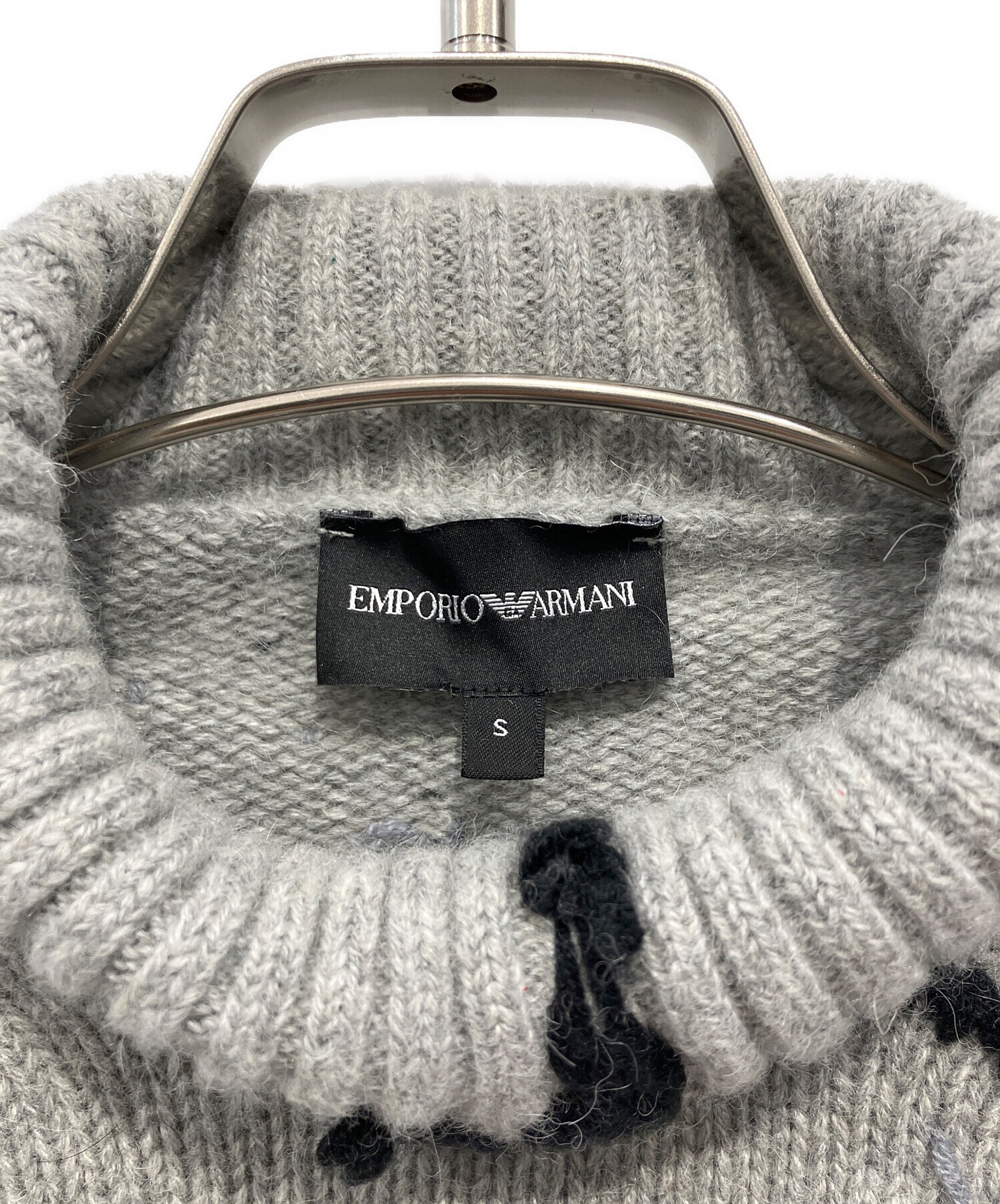中古・古着通販】EMPORIO ARMANI (エンポリオアルマーニ) 厚手ニット