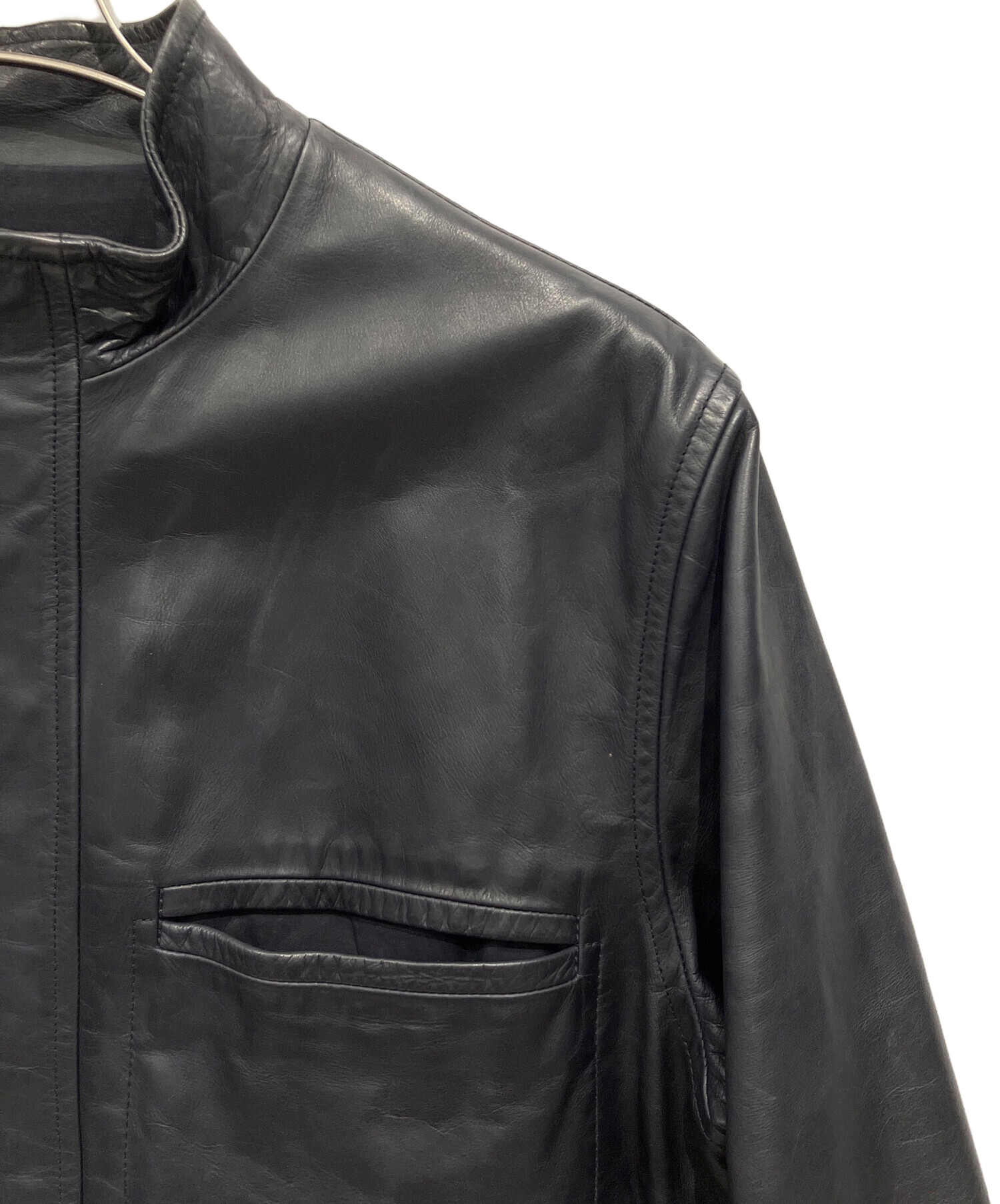 中古・古着通販】Calvin Klein (カルバンクライン) レザージャケット 