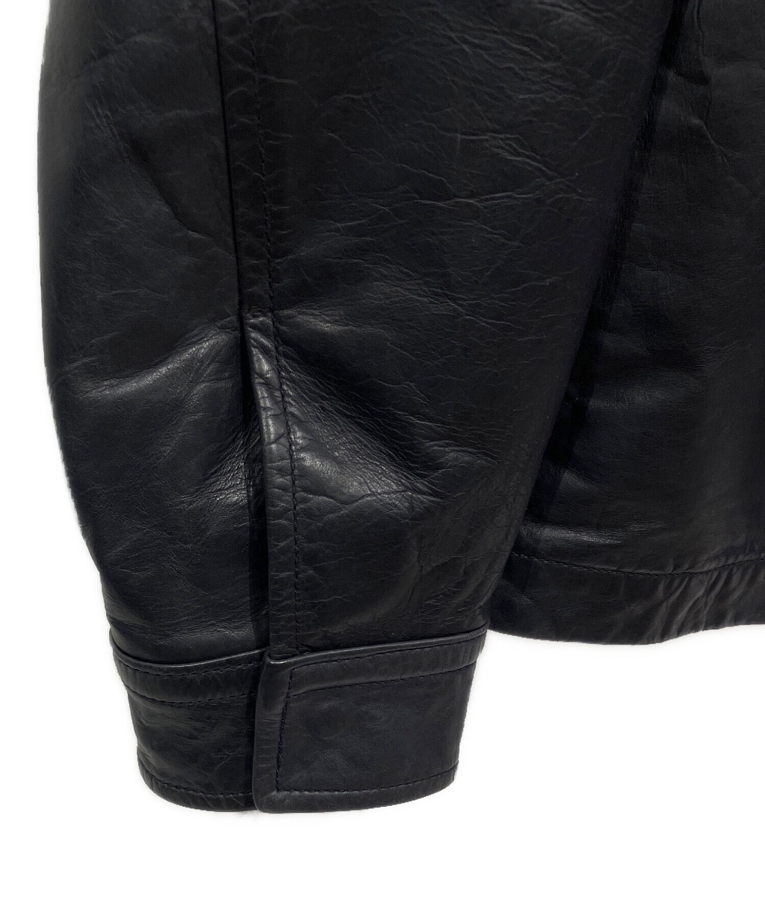 中古・古着通販】Calvin Klein (カルバンクライン) レザージャケット 