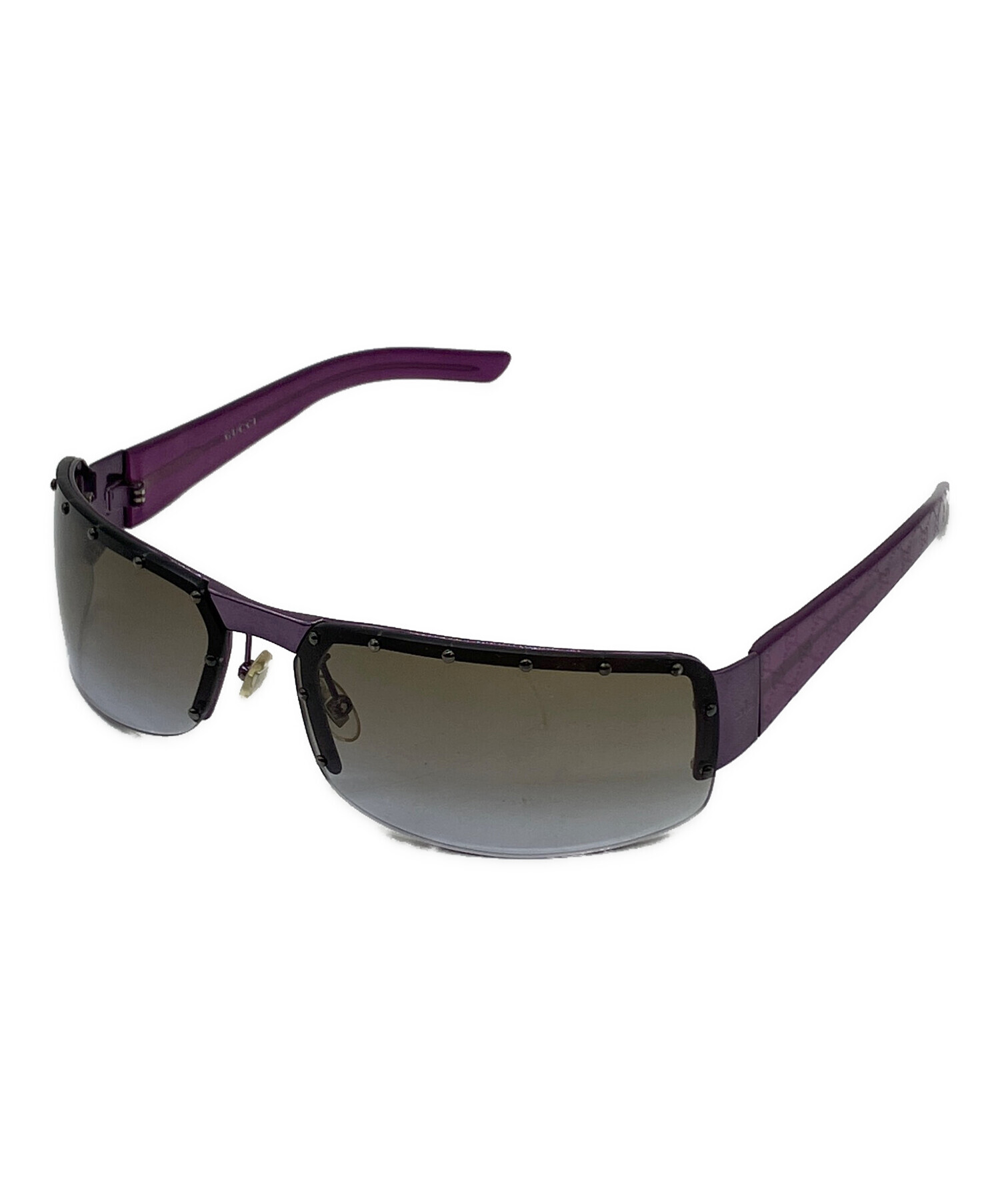 中古・古着通販】GUCCI (グッチ) サングラス パープル×ブラック