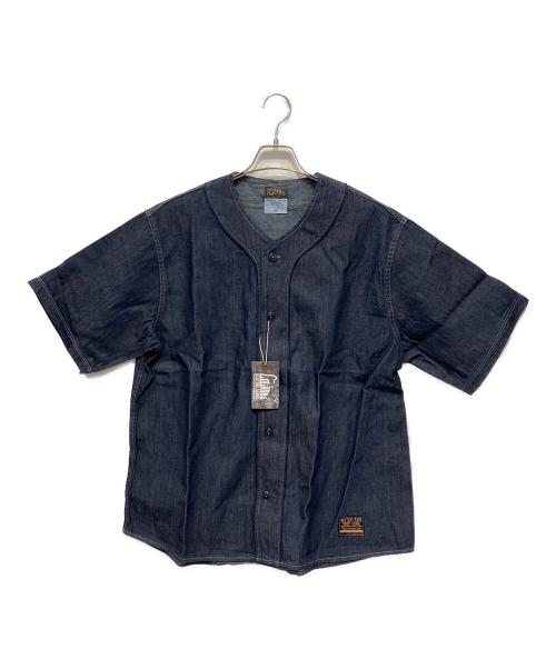 中古・古着通販】COLIMBO (コリンボ) 半袖シャツ インディゴ サイズ:XL 