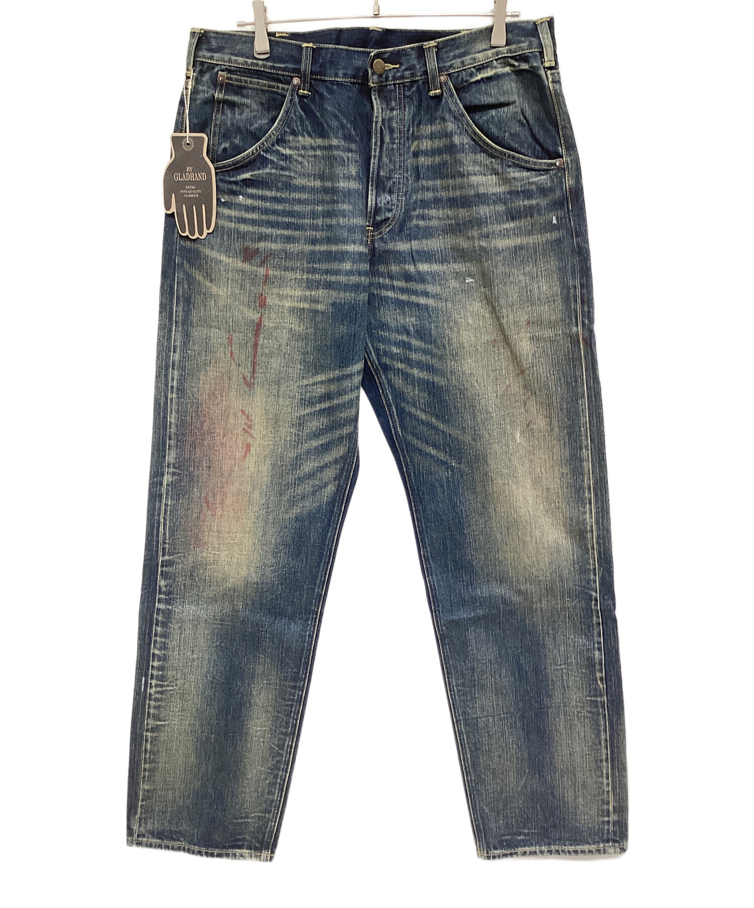 中古・古着通販】GLAD HAND (グラッドハンド) デニムパンツ インディゴ 
