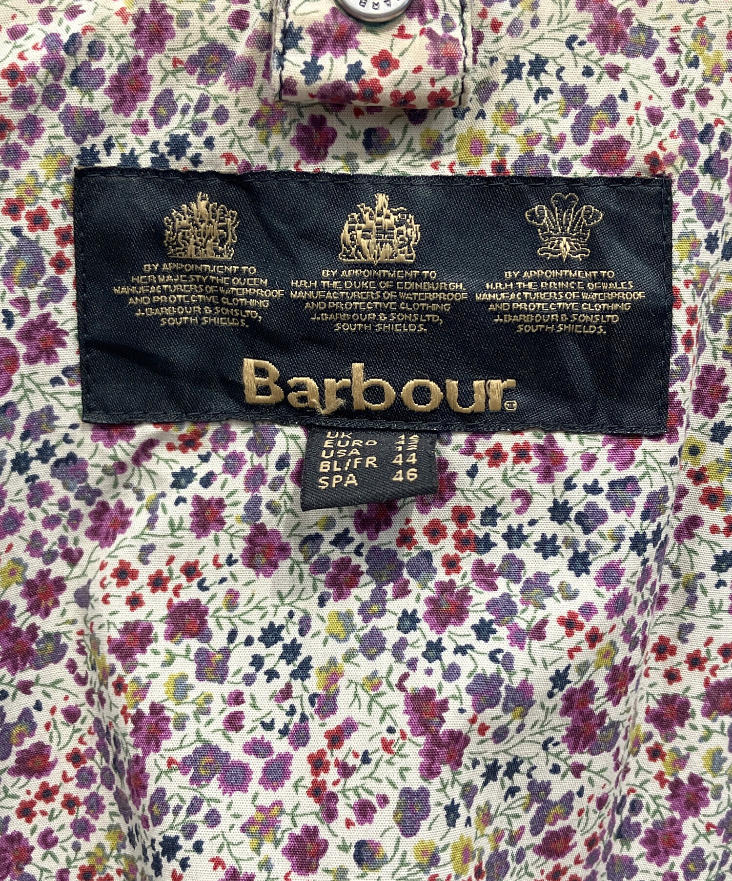 中古・古着通販】Barbour (バブアー) ワックスジャケット ブラック