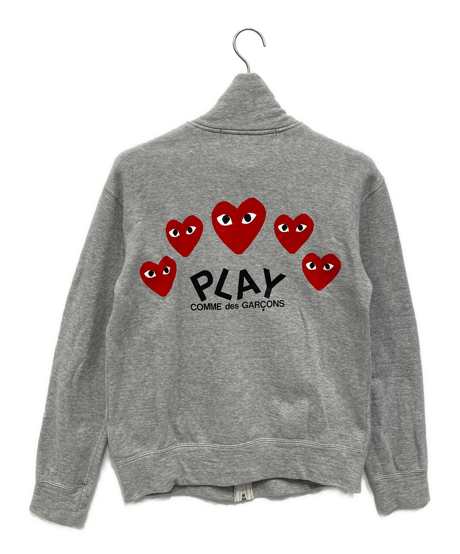 PLAY COMME des GARÇONS グレー スウェット 中古・古着通販】PLAY COMME des GARCONS (プレイコムデギャルソン