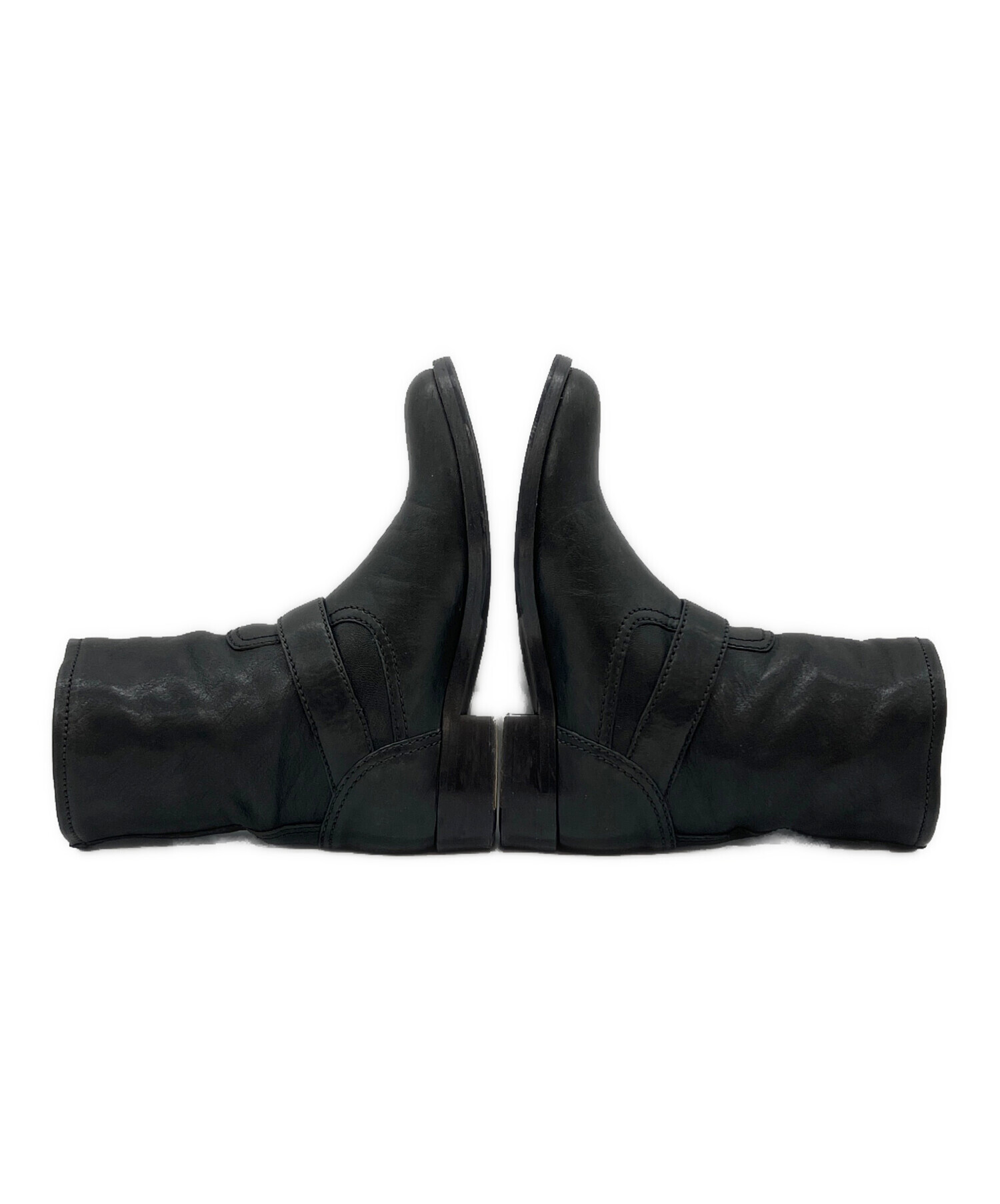 中古・古着通販】MIU MIU (ミュウミュウ) エンジニアレザーブーツ