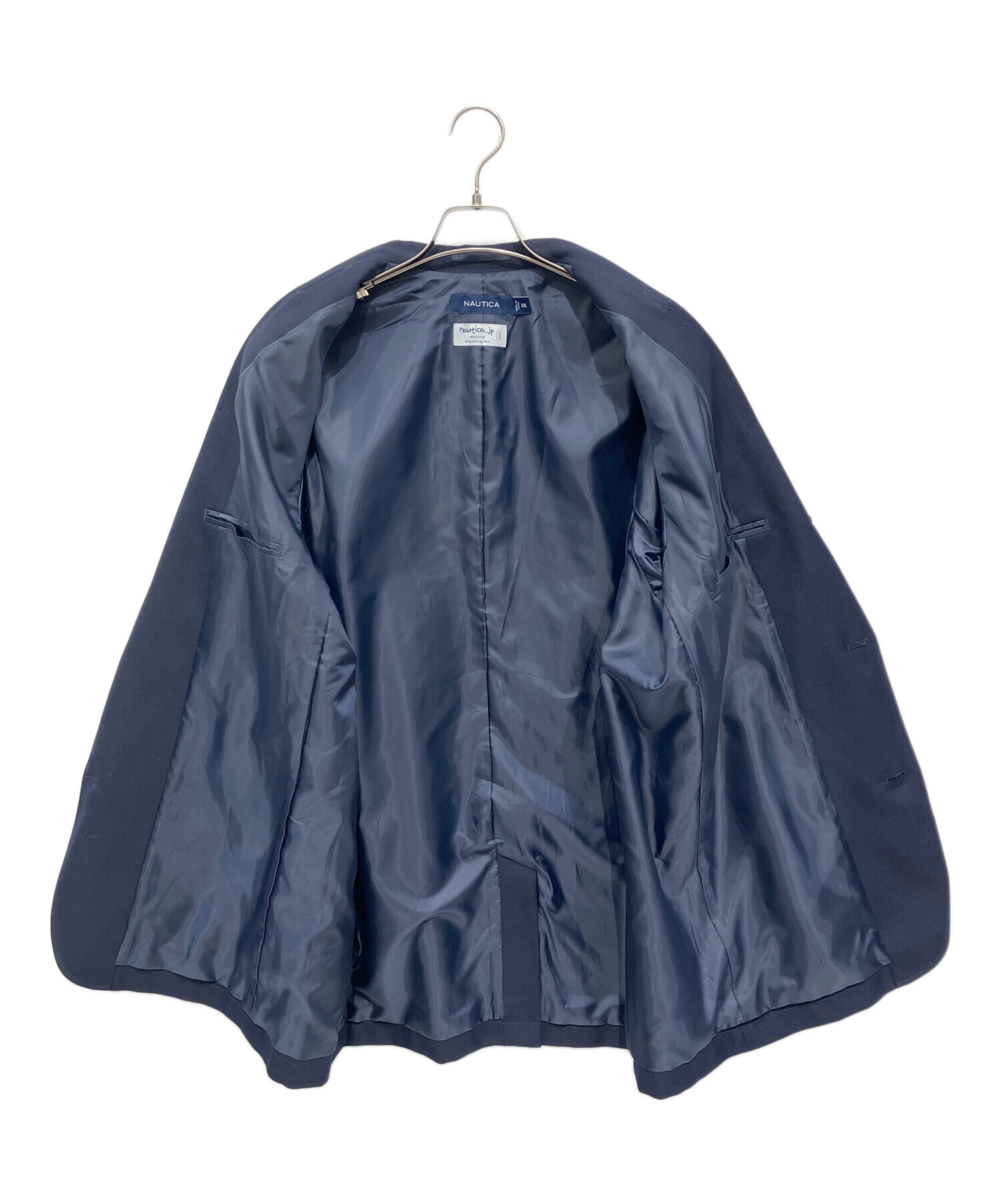 中古・古着通販】NAUTICA (ノーティカ) テーラードジャケット ネイビー