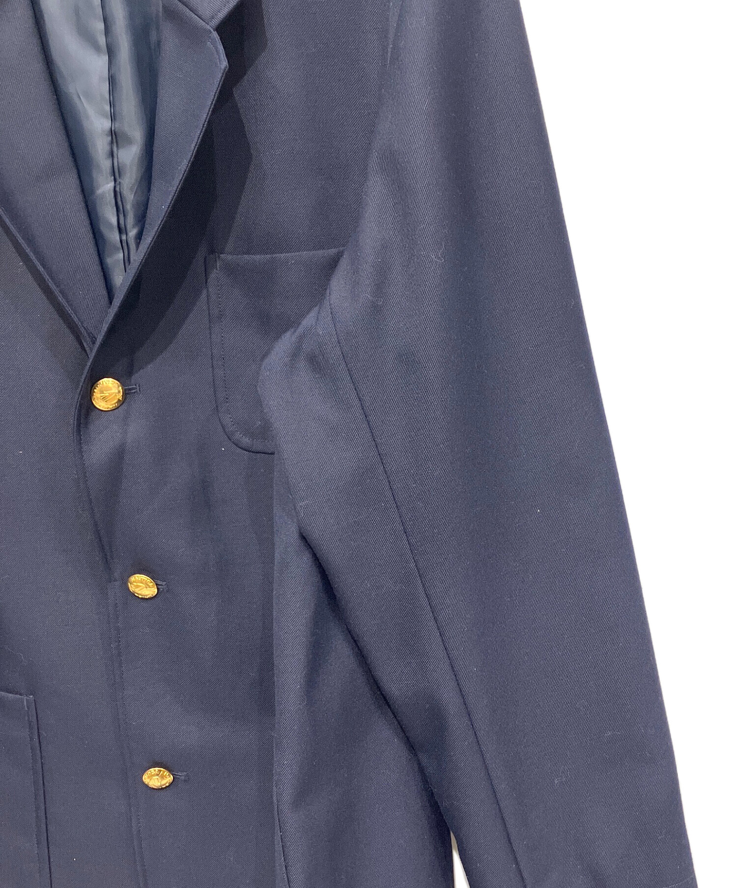 中古・古着通販】NAUTICA (ノーティカ) テーラードジャケット ネイビー