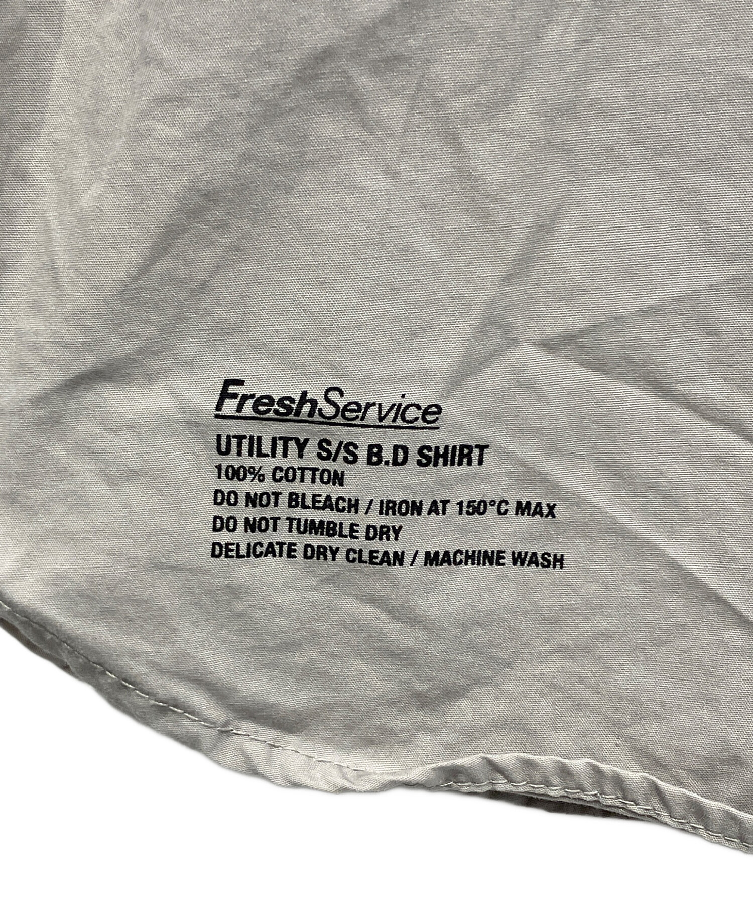 中古・古着通販】FreshService (フレッシュサービス) UTILITY S/S B.D