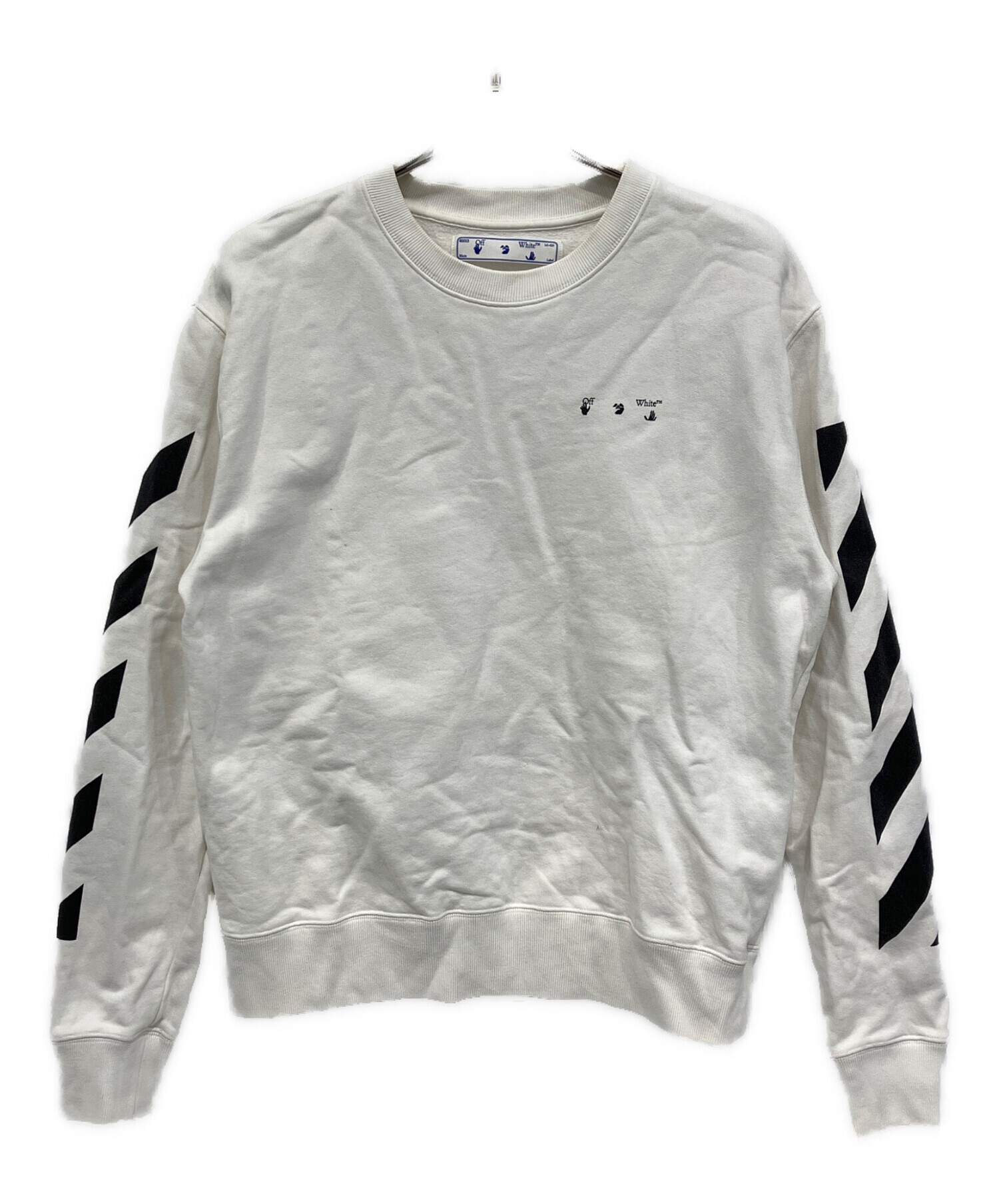 中古・古着通販】OFFWHITE (オフホワイト) プリントスウェット