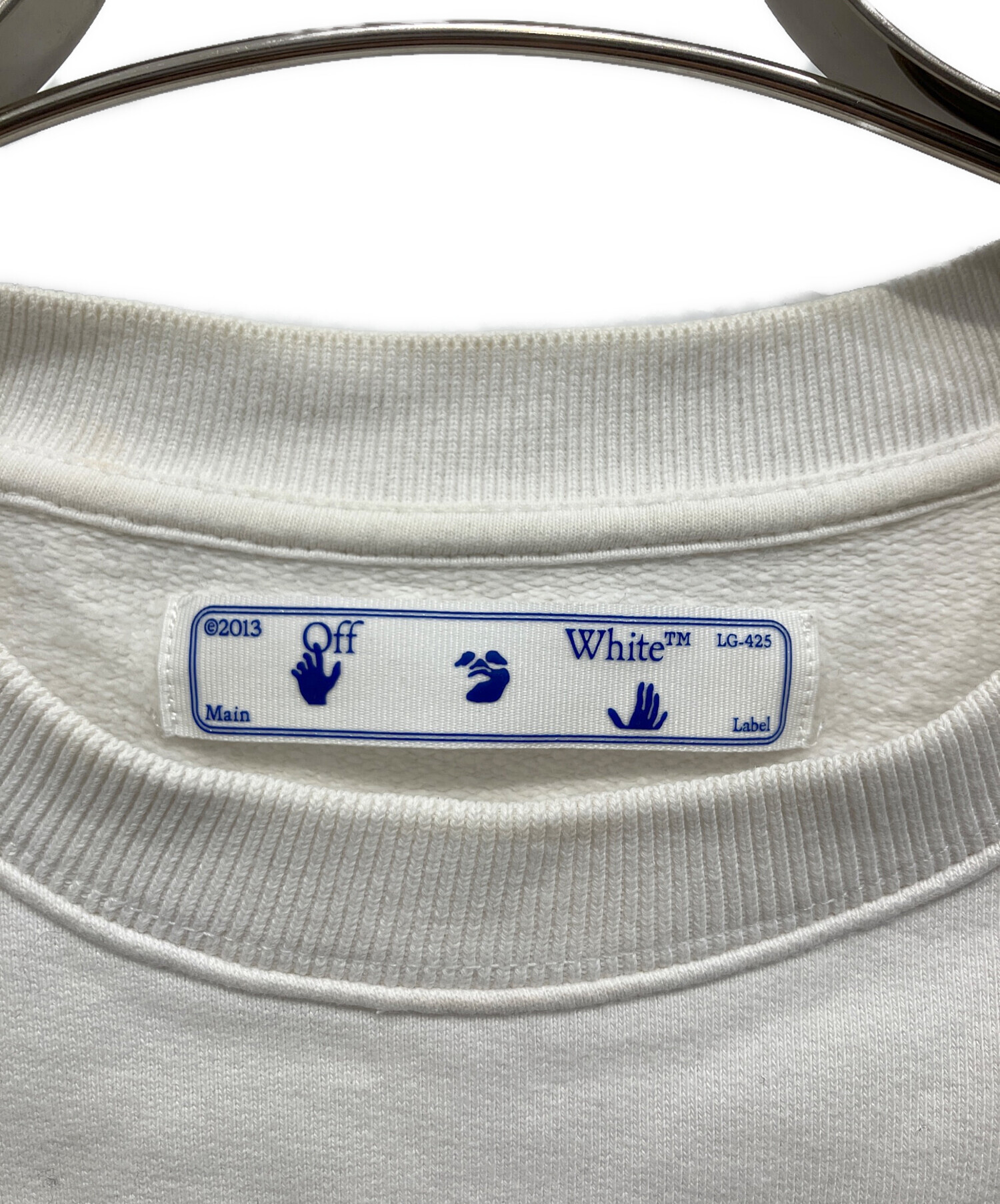 中古・古着通販】OFFWHITE (オフホワイト) プリントスウェット