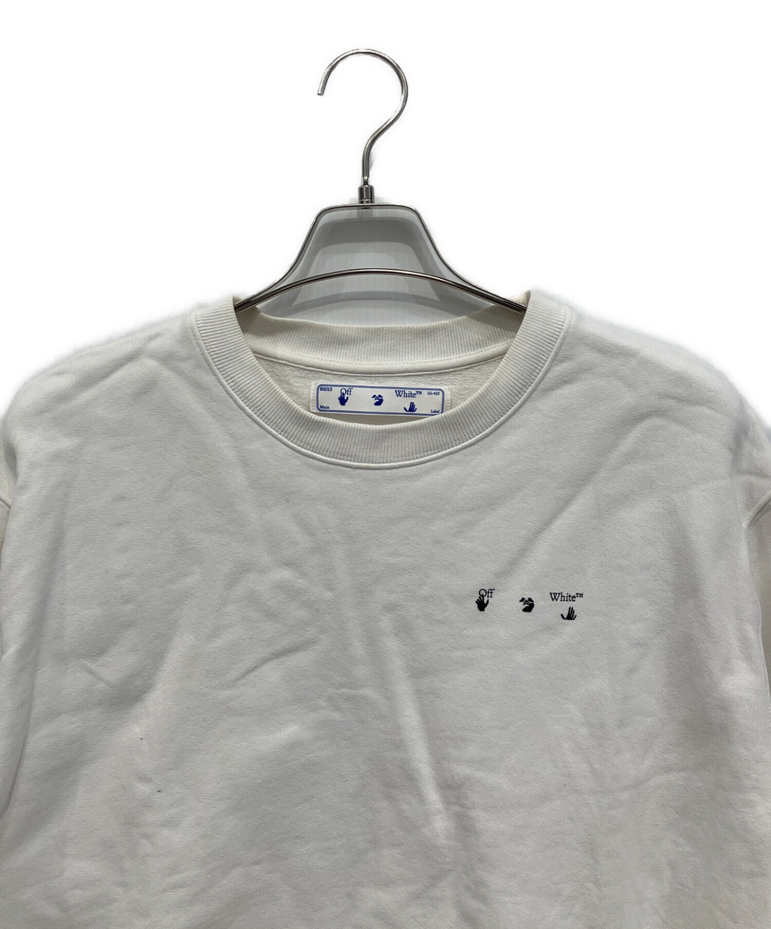 中古・古着通販】OFFWHITE (オフホワイト) プリントスウェット