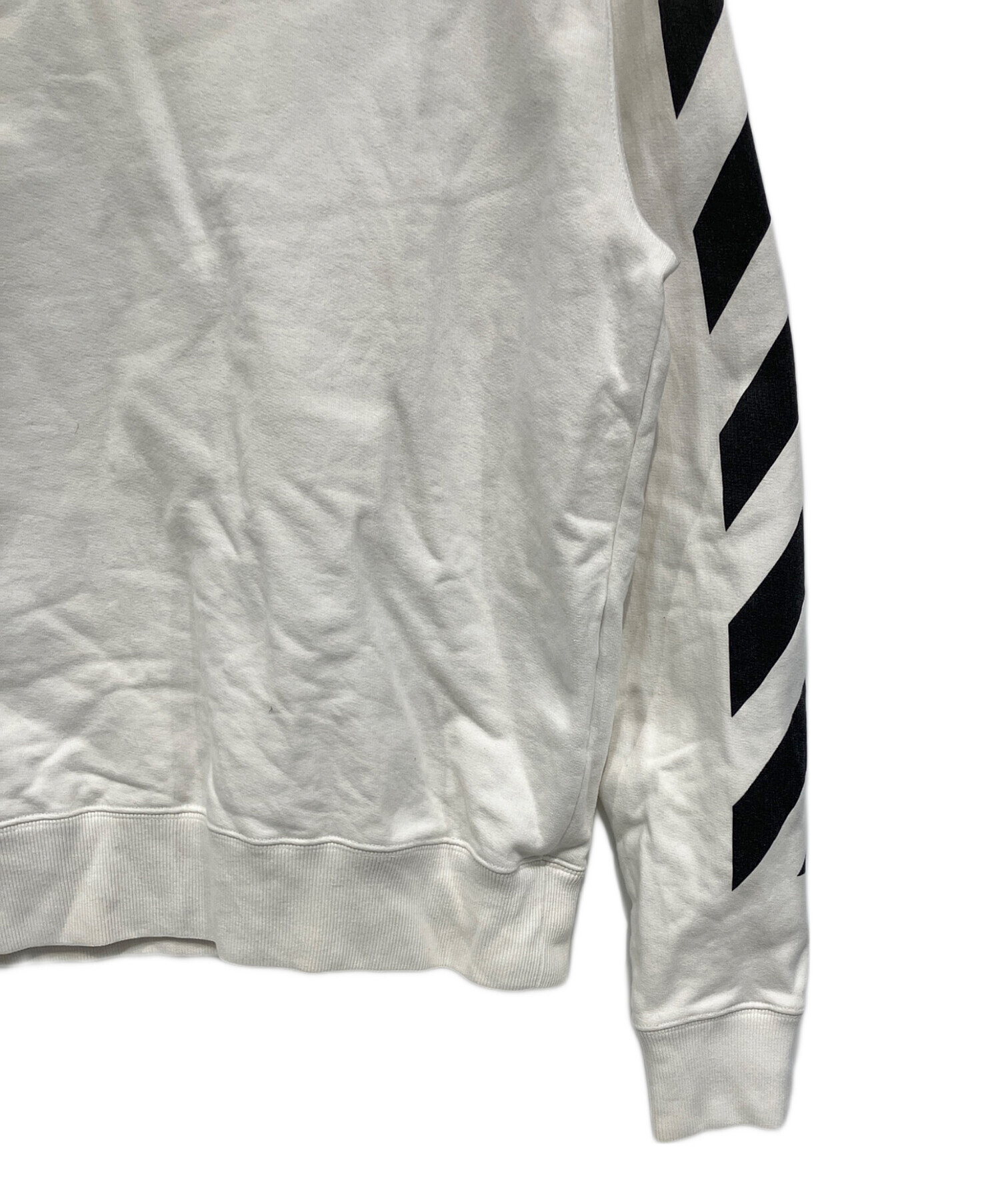 中古・古着通販】OFFWHITE (オフホワイト) プリントスウェット