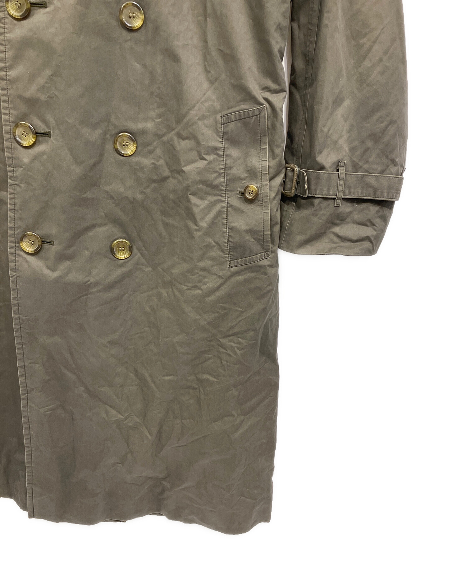 【お値下げ】送料込 Burberry トレンチコート オリーブ 中古・古着通販】Burberry's (バーバリー) ライナー付トレンチコート