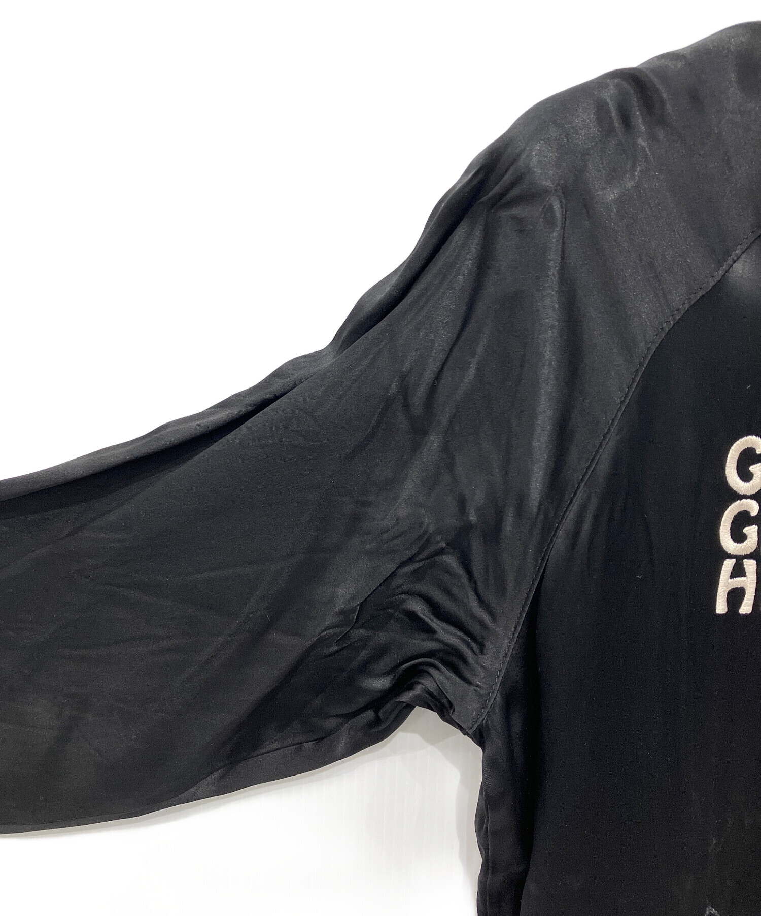 ケンケンHysteric Glamour スカルスカジャン ブラック M ケンケン様専用Hysteric Glamour スカルスカジャン ブラック M