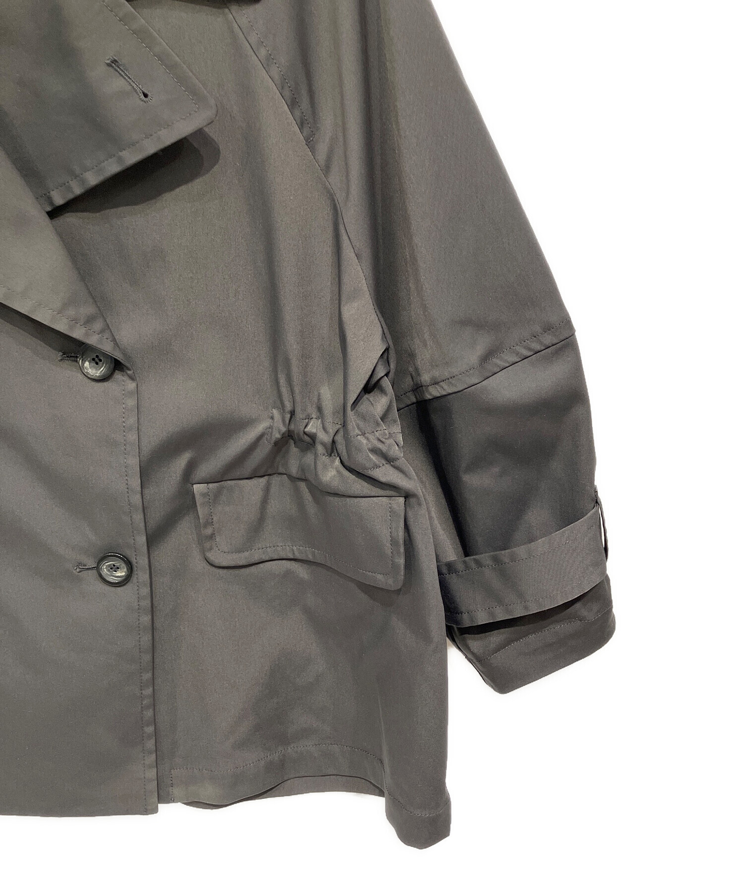 LOUNIE ボリュームスリーブトレンチコート 中古・古着通販】LOUNIE (ルーニー) ボリュームスリーブトレンチコート