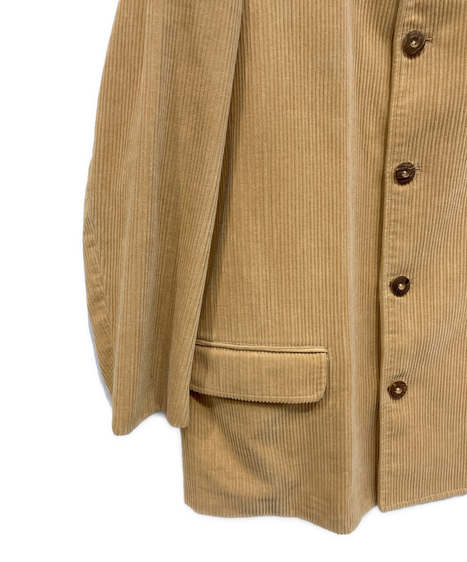 ベージュ コーデュロイジャケット クラフトスタンダードブティック CRAFT STANDARD BOUTIQUE