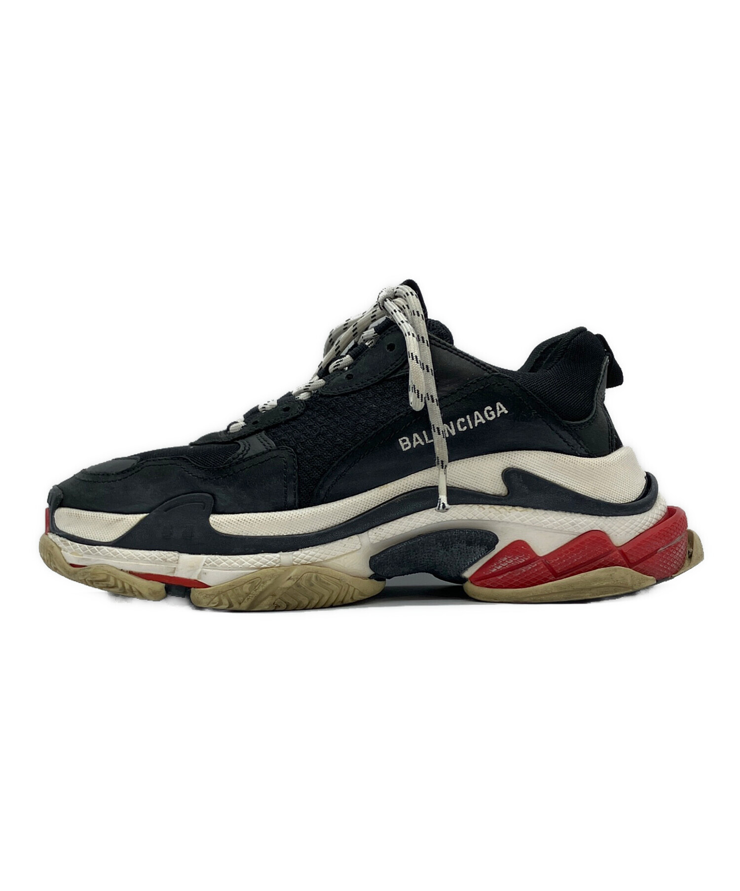 中古・古着通販】BALENCIAGA (バレンシアガ) トリプルS ブラック