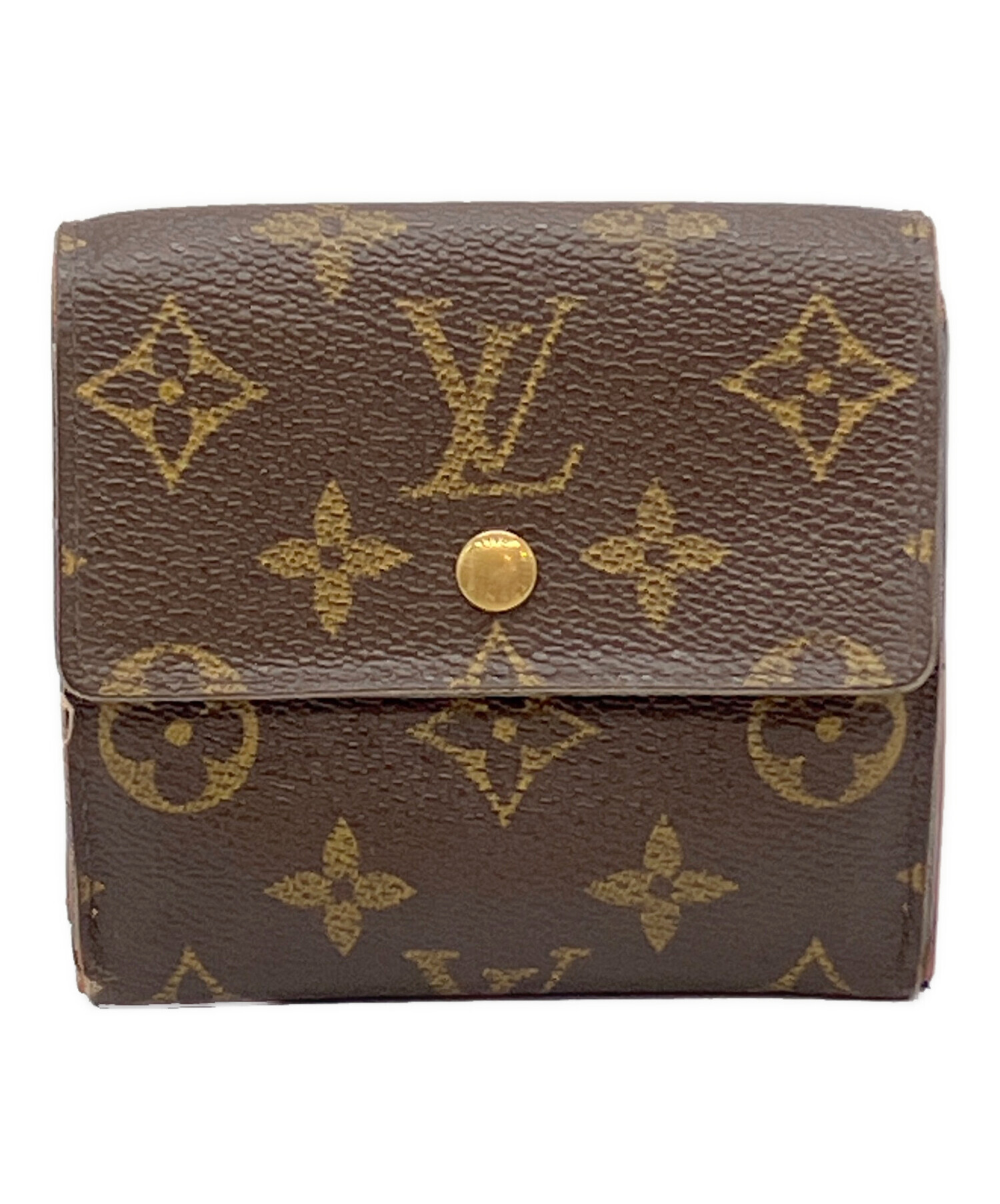 ねこねこ　　ヴィトン　財布　ポルトモネ　ビエ　カルトクレディ 中古・古着通販】LOUIS VUITTON (ルイ ヴィトン) 3つ折り財布