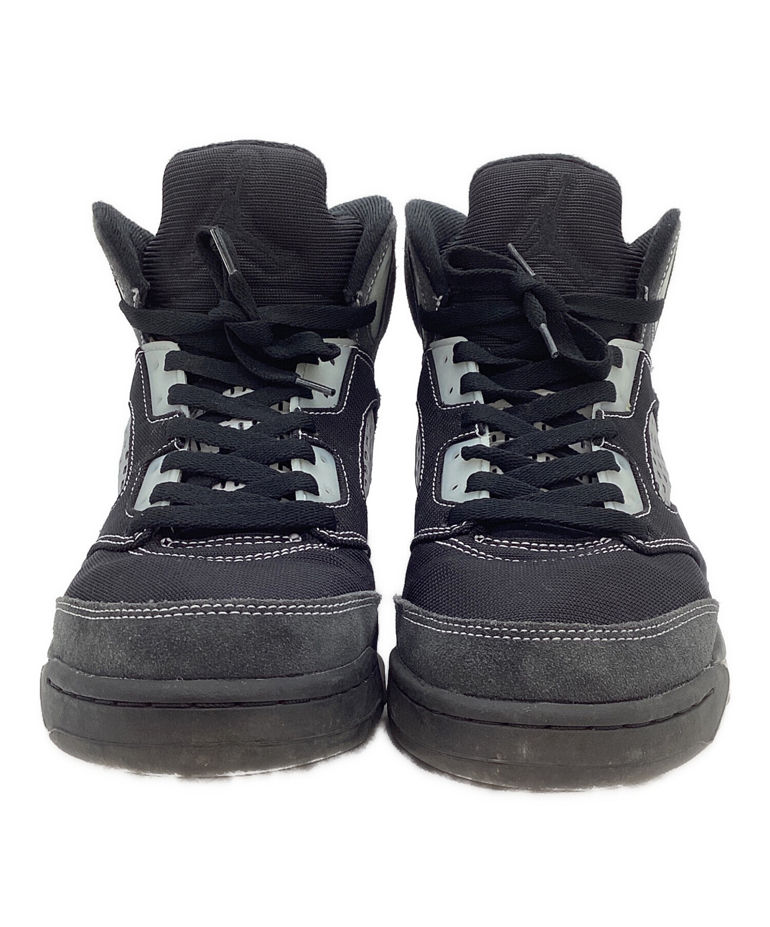 中古・古着通販】NIKE (ナイキ) AIR JORDAN5 RETRO ブラック サイズ 
