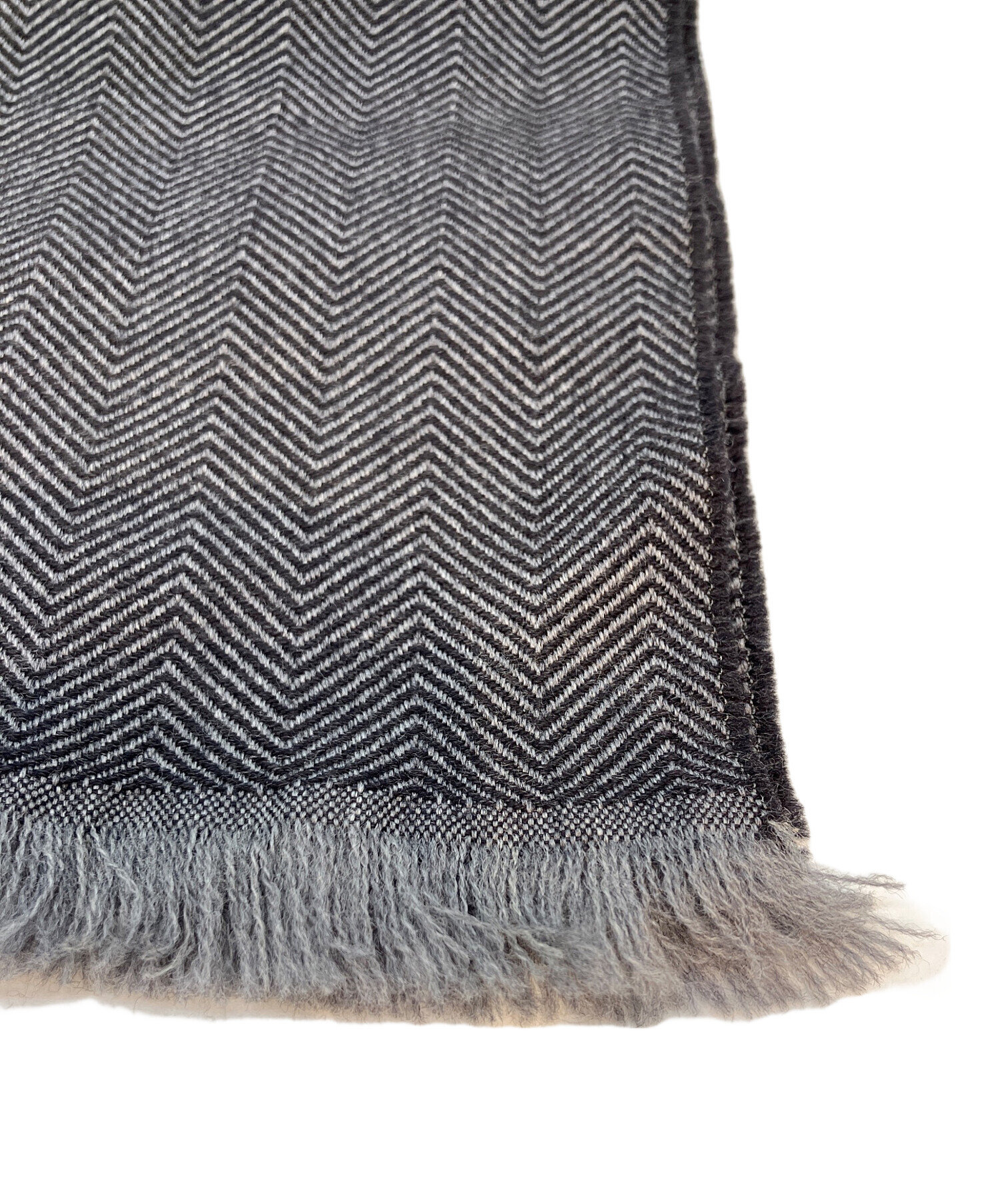 中古・古着通販】GUCCI (グッチ) マフラー クレスト ブラック サイズ