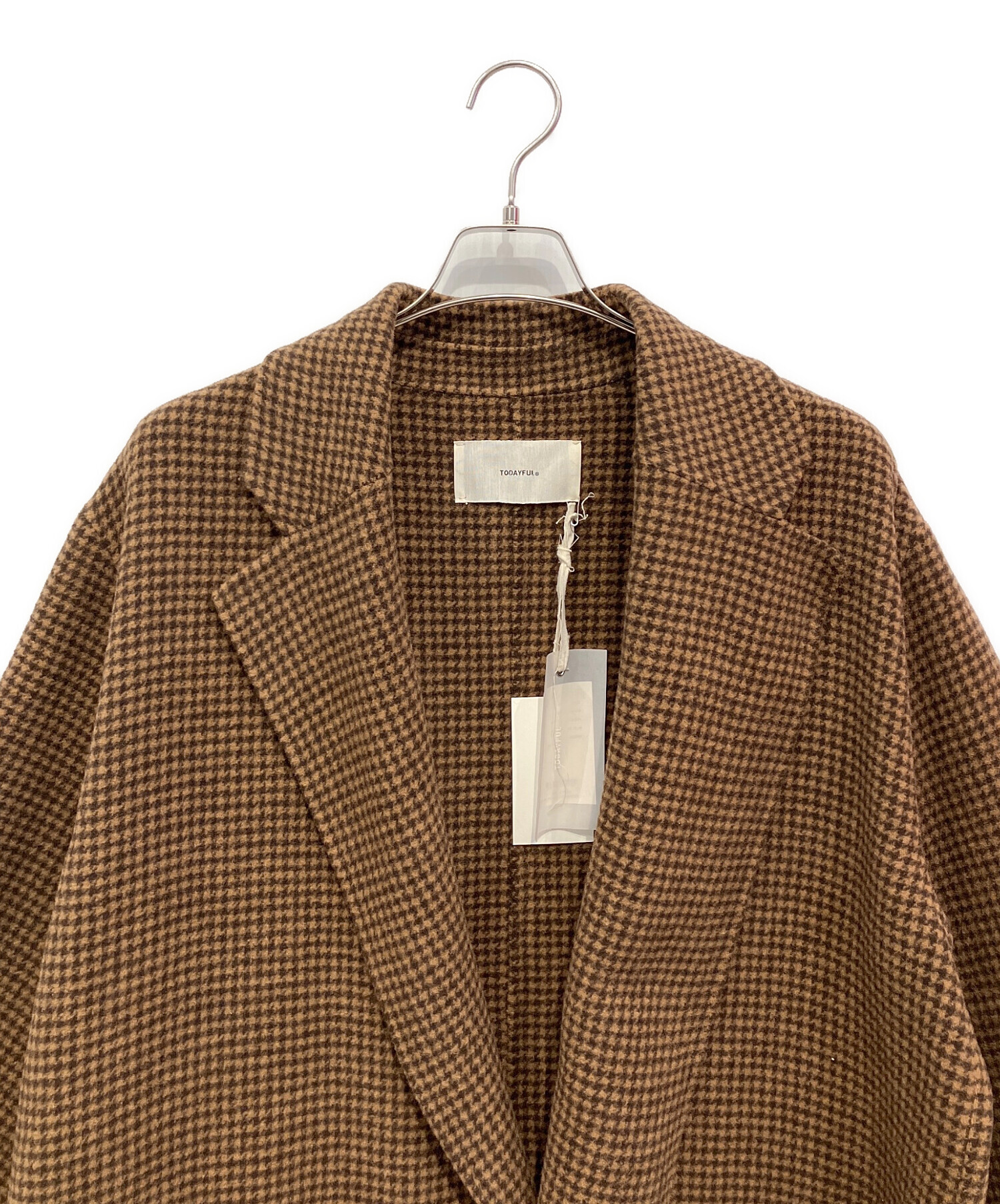 中古・古着通販】TODAYFUL (トゥデイフル) コート ブラウン サイズ:38