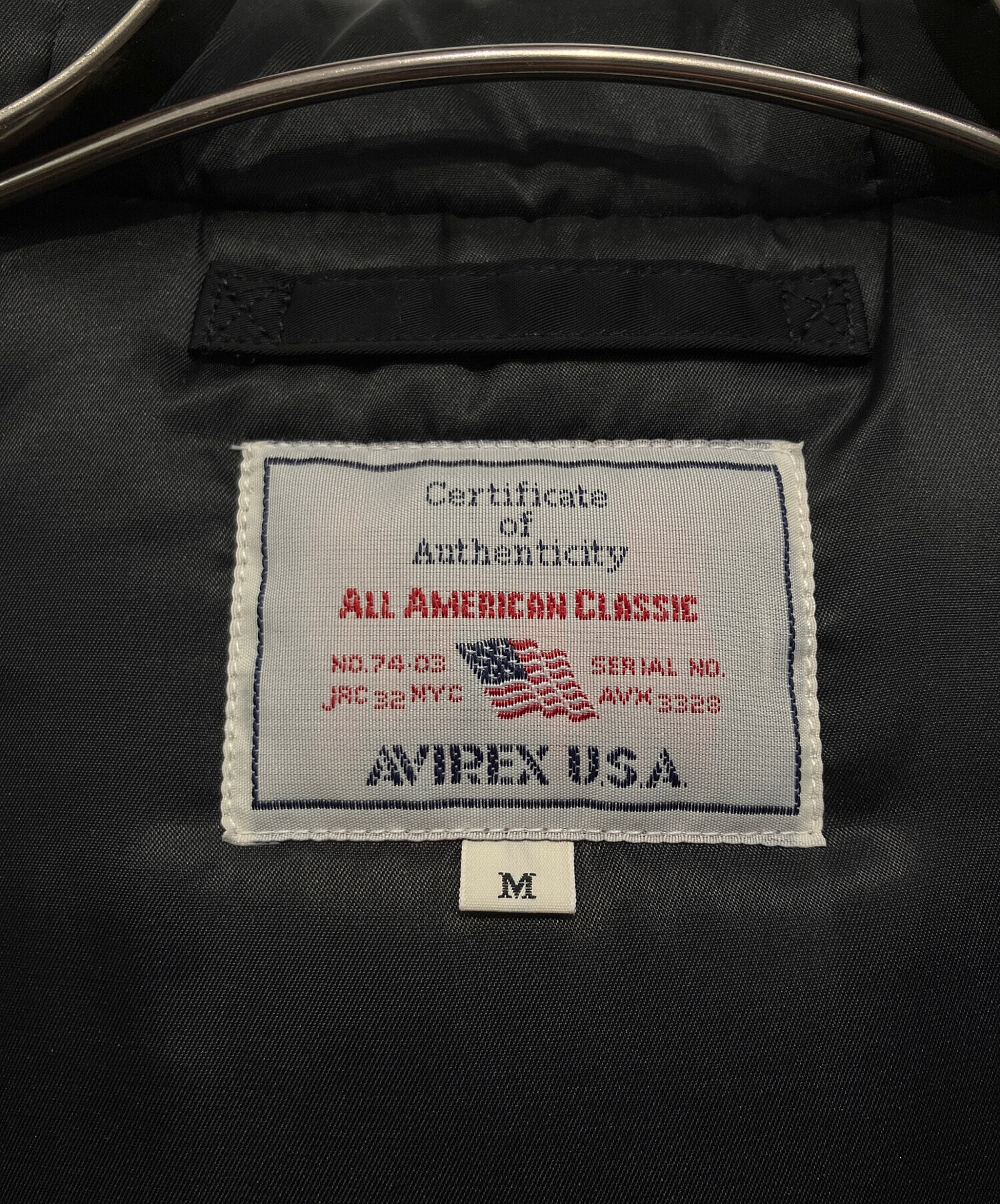 中古・古着通販】AVIREX (アヴィレックス) フライトジャケット 