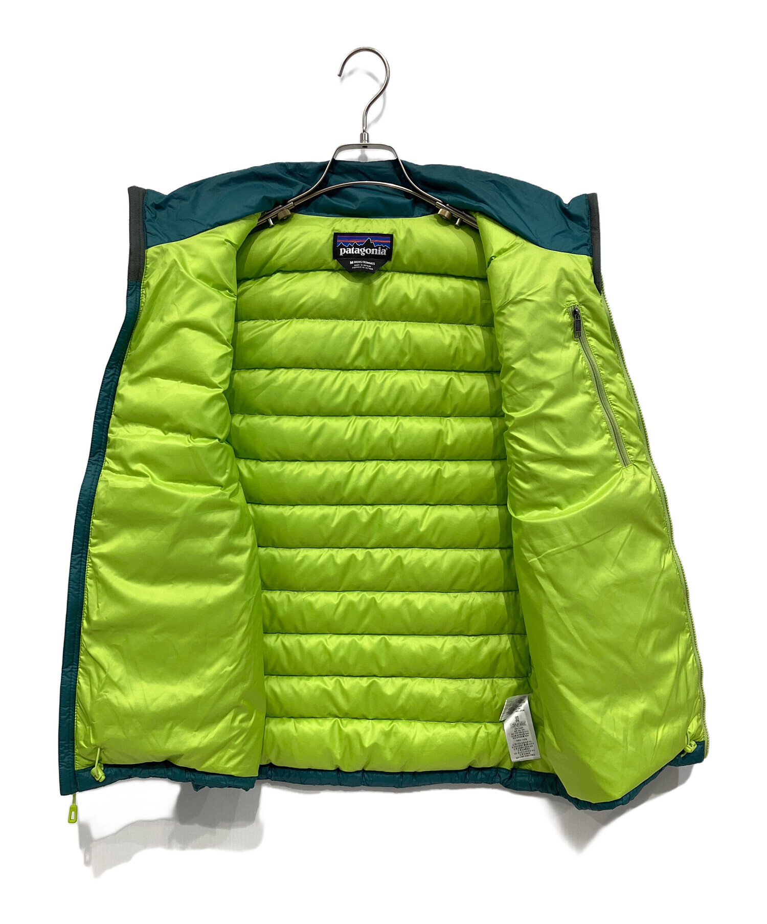 中古・古着通販】Patagonia (パタゴニア) ダウンベスト グリーン
