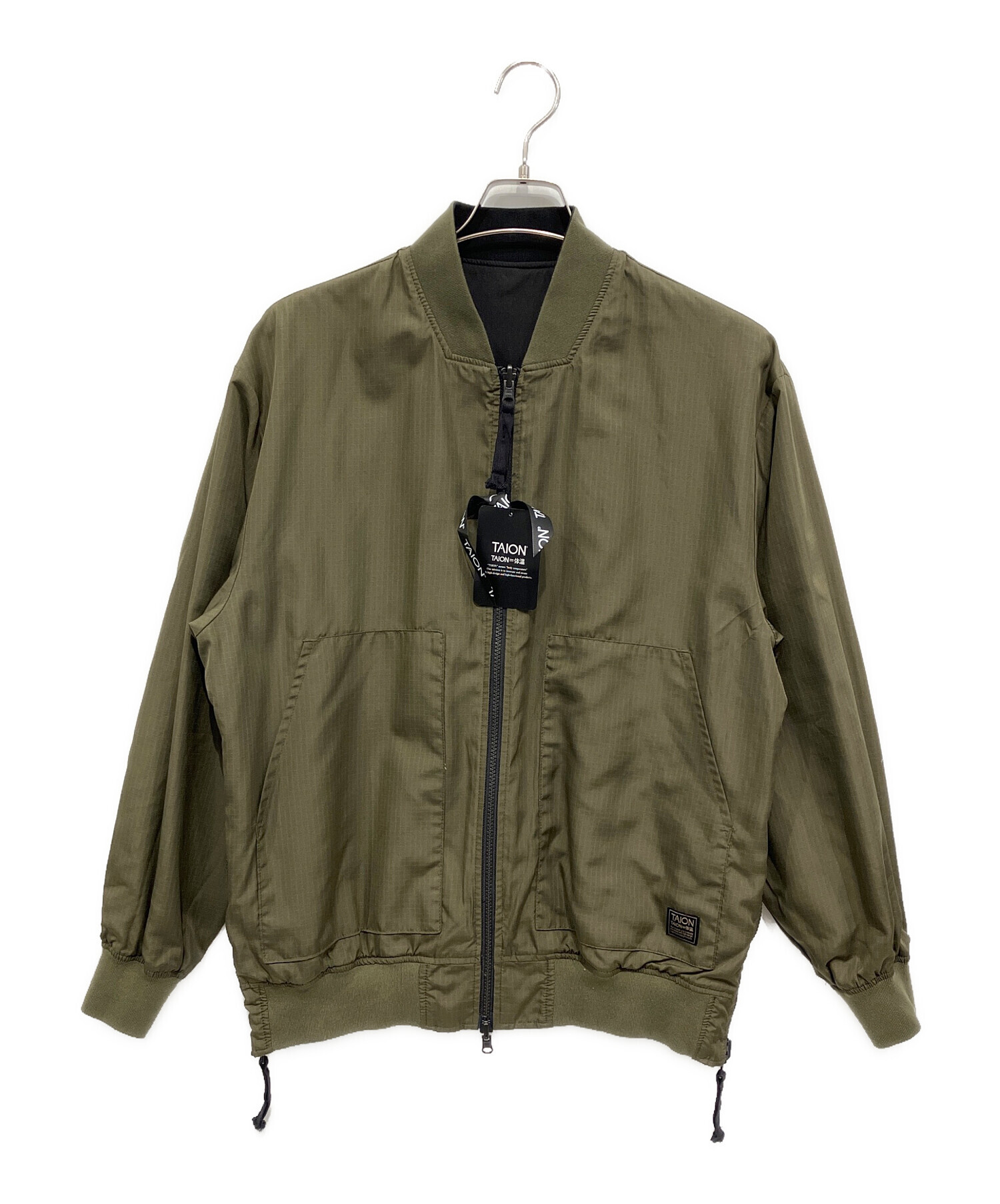 中古・古着通販】TAION (タイオン) リバーシブルジャケット オリーブ 