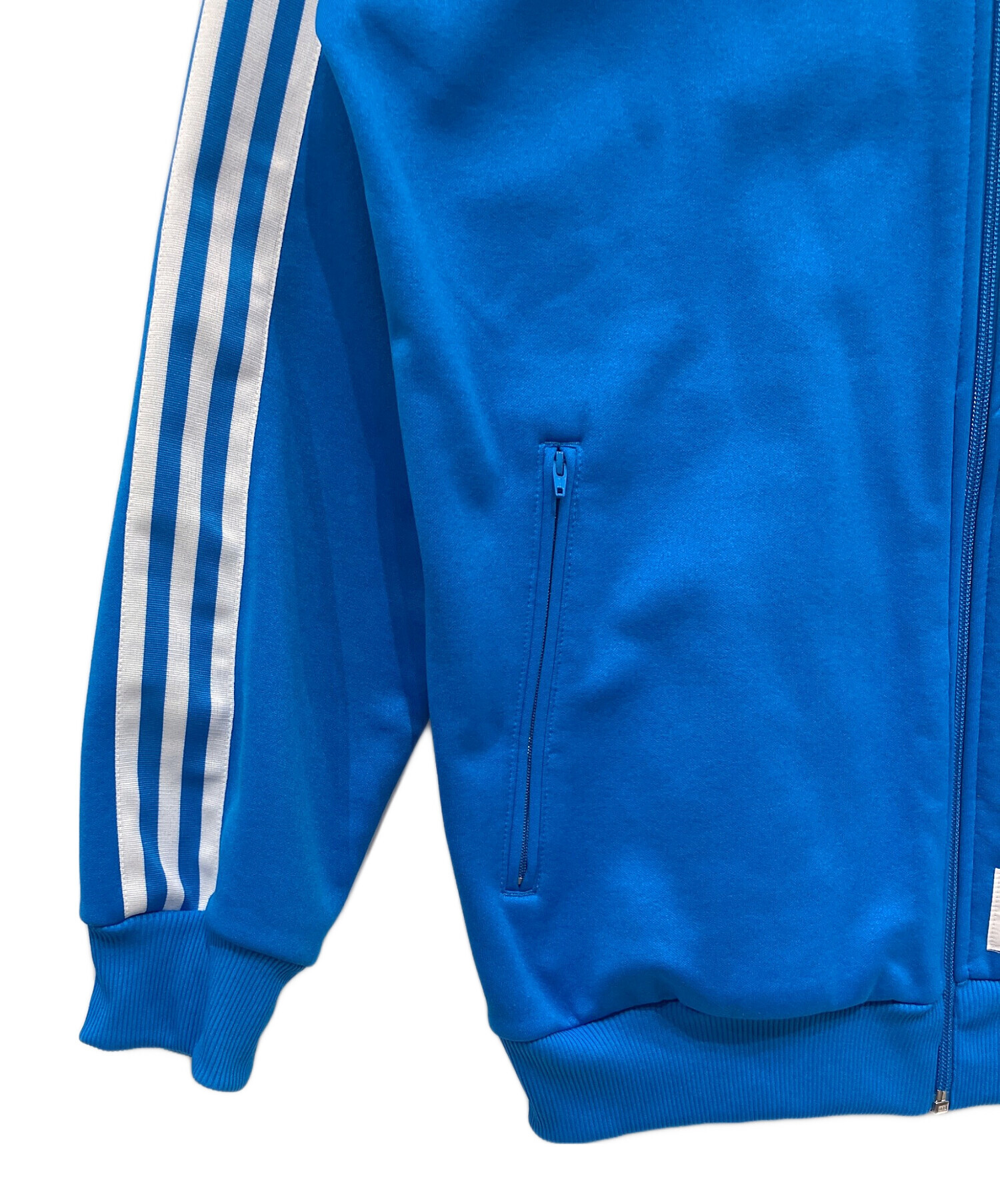 中古・古着通販】adidas (アディダス) ジップパーカー ブルー サイズ