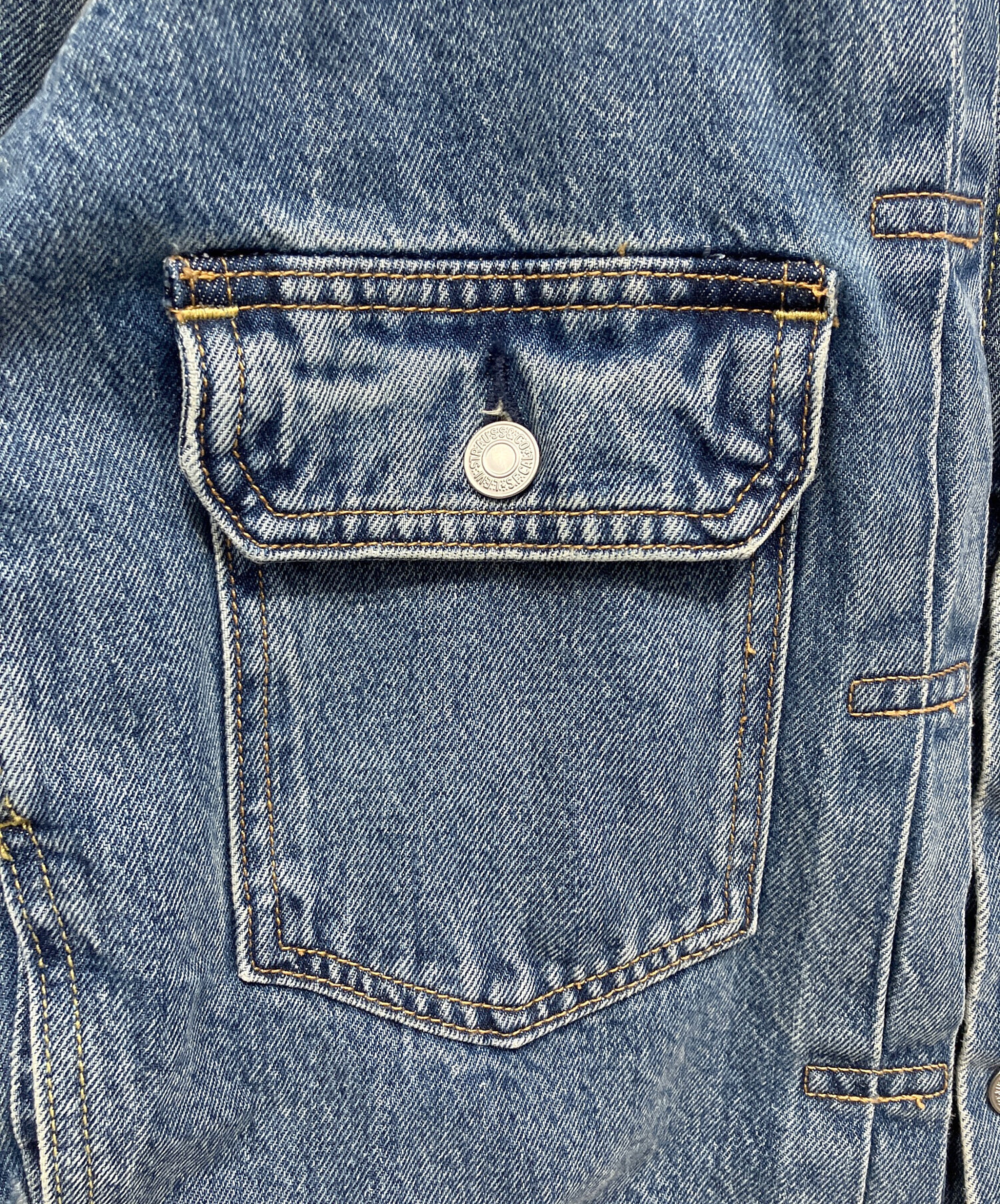 中古・古着通販】LEVI'S (リーバイス) デニムジャケット インディゴ