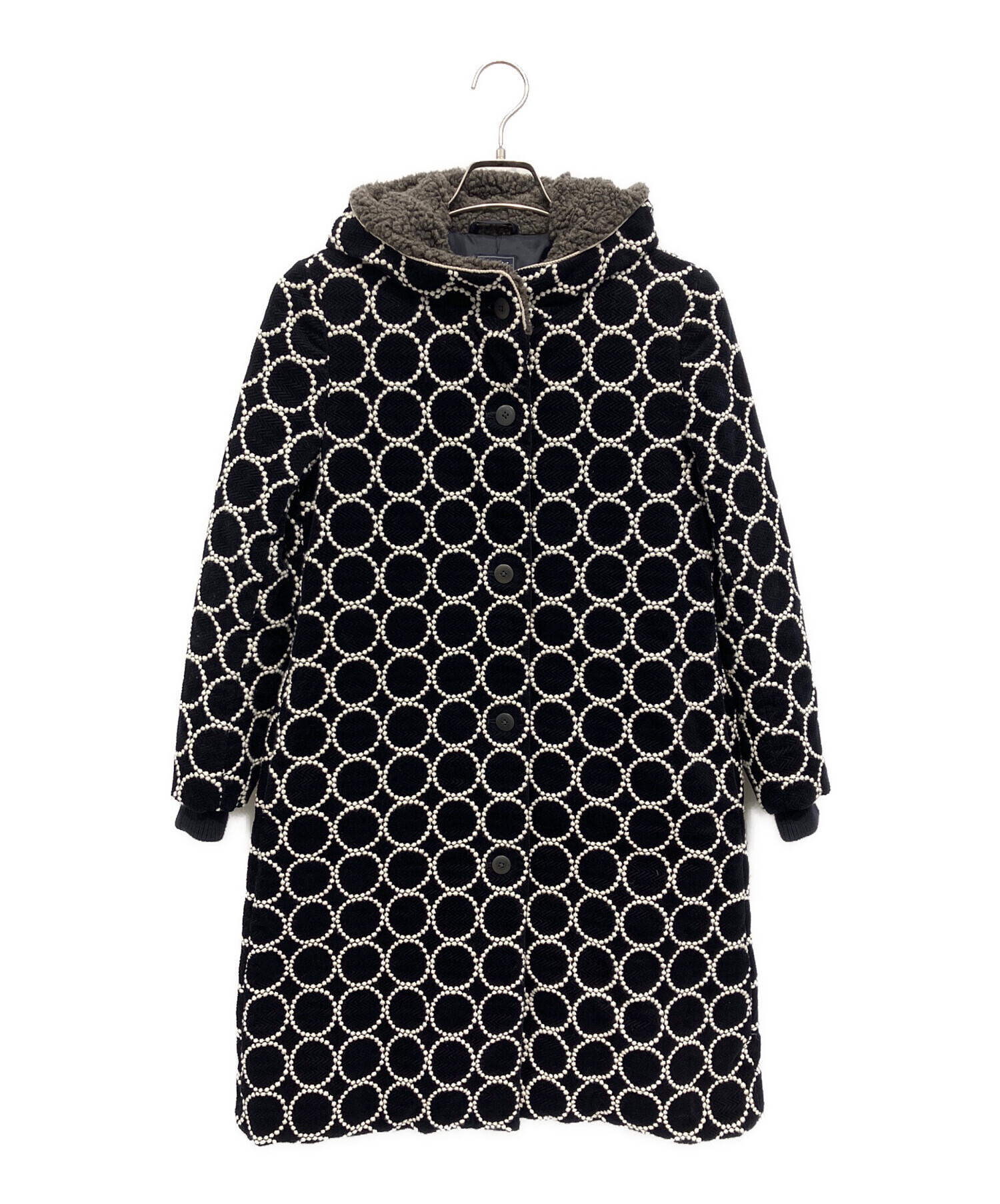 中古・古着通販】mina perhonen (ミナ ペルホネン) フーデッドダウン