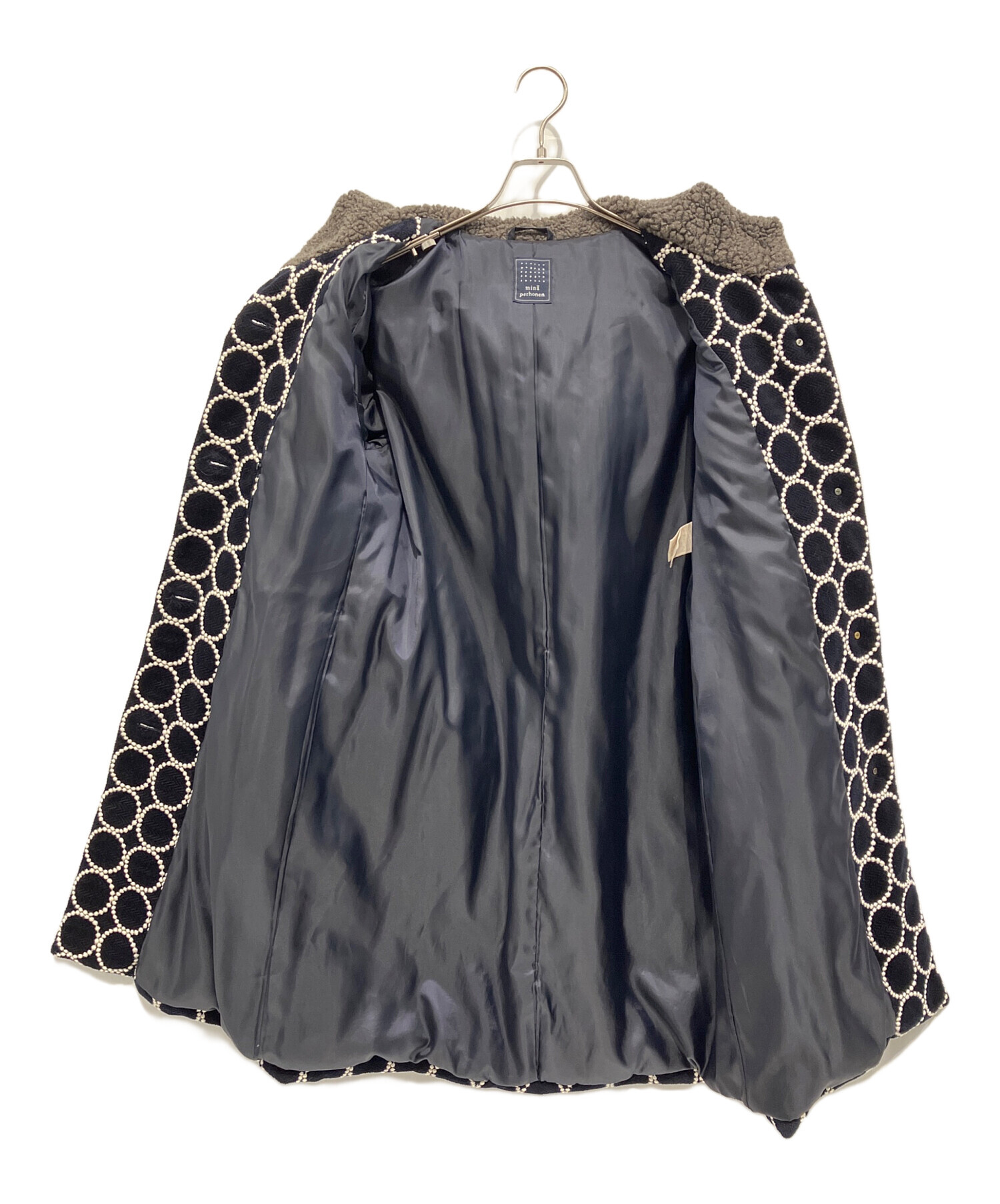 中古・古着通販】mina perhonen (ミナ ペルホネン) フーデッドダウン