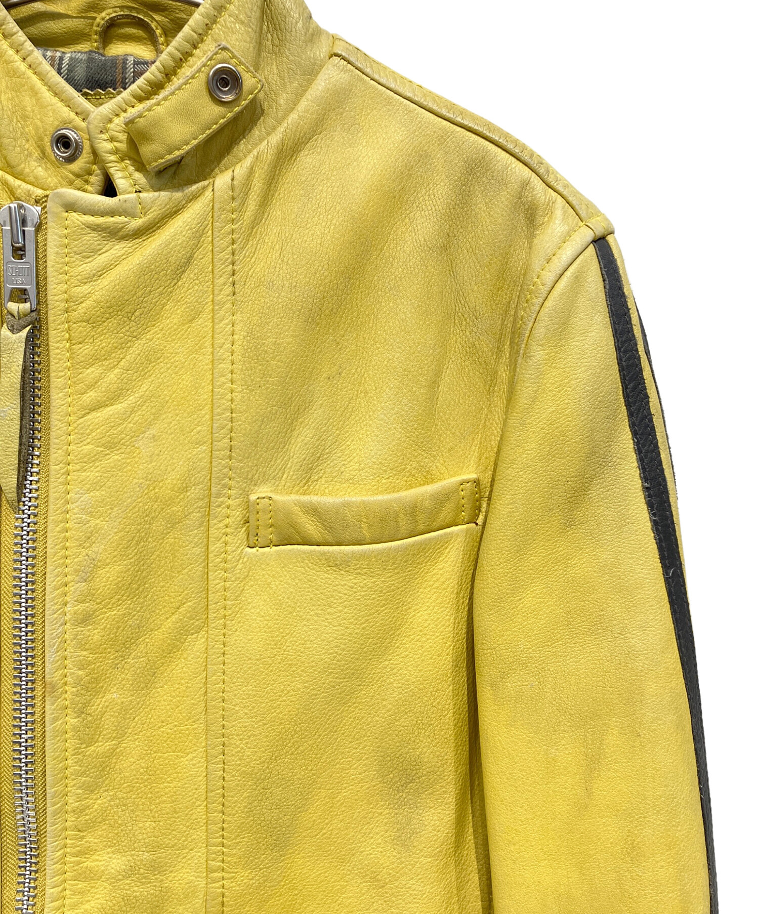 中古・古着通販】Schott (ショット) シングルライダースジャケット