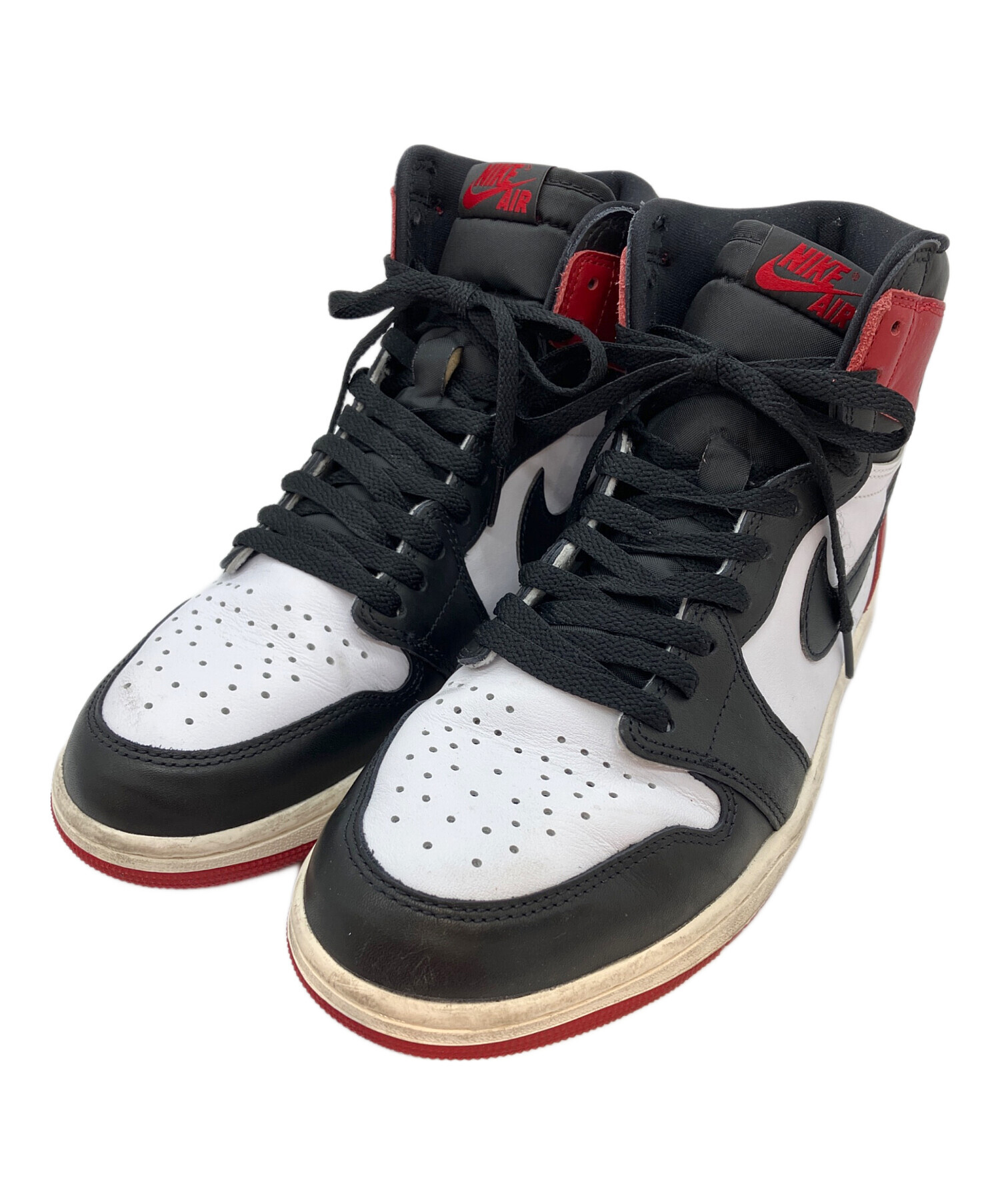 中古・古着通販】NIKE (ナイキ) AIR JORDAN 1 RETRO HIGH OG レッド 