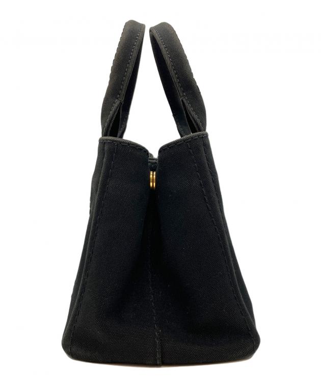 中古・古着通販】PRADA (プラダ) カナパトートバッグ ブラック