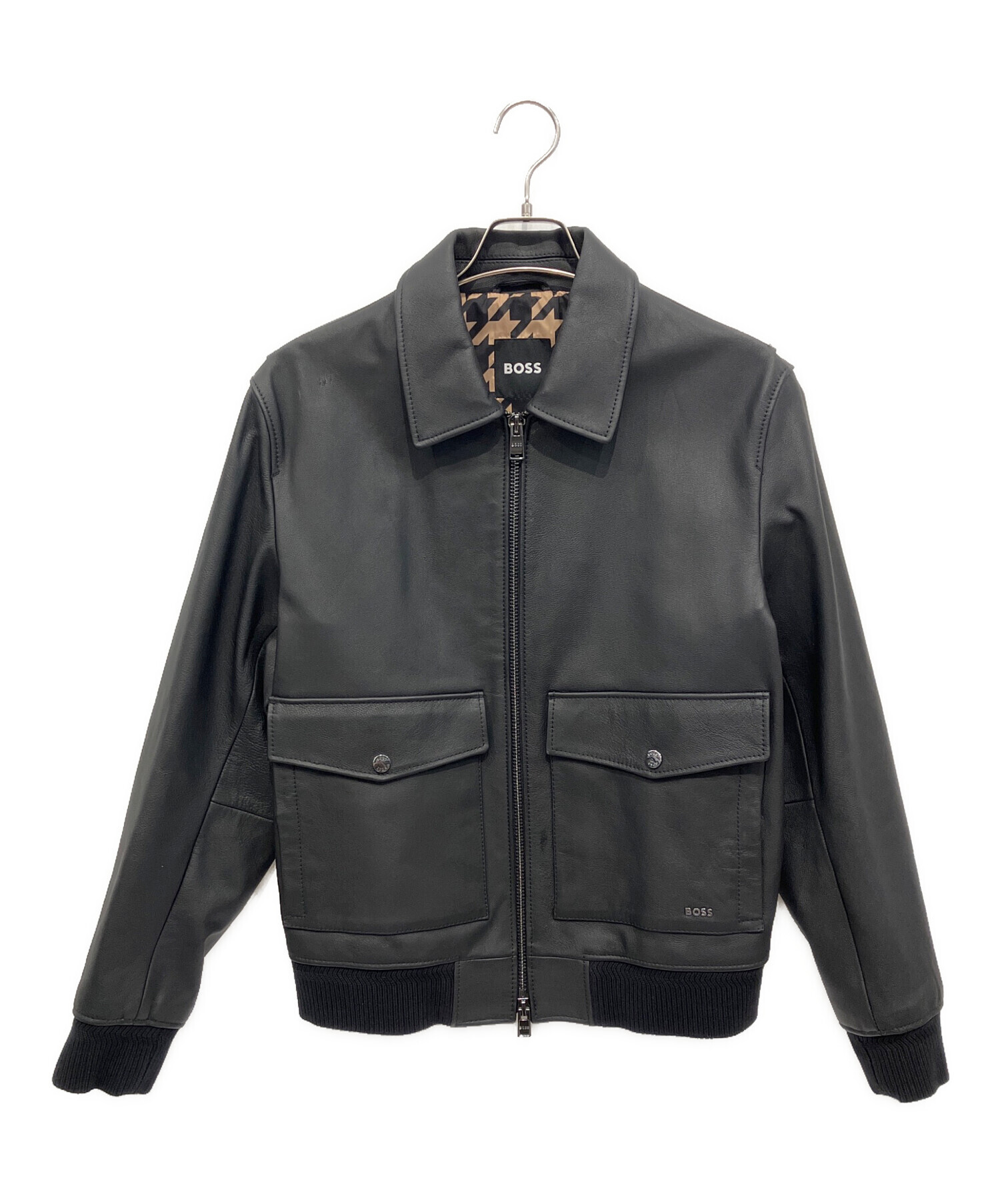 中古・古着通販】HUGO BOSS (ヒューゴ ボス) レザージャケット