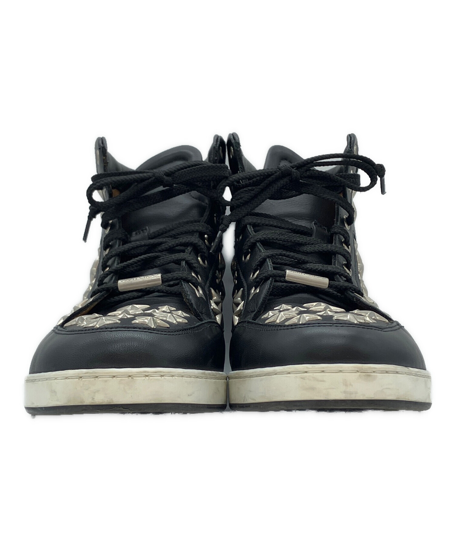 中古・古着通販】JIMMY CHOO (ジミーチュウ) スタースタッズ レザー