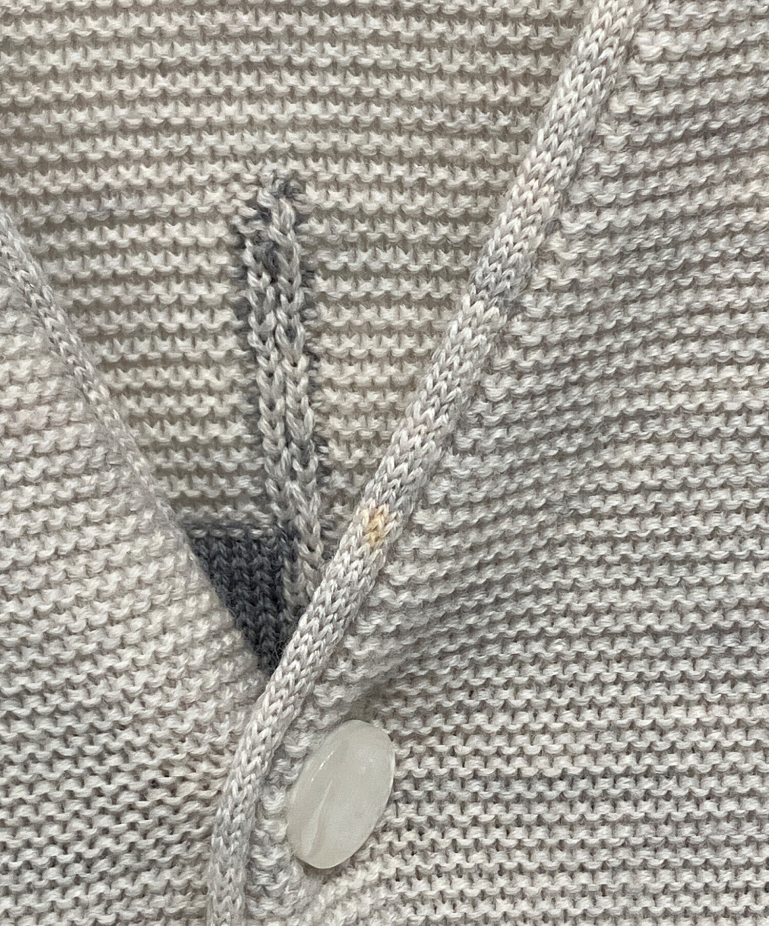 中古・古着通販】Needles (ニードルズ) Vネックカーディガン ホワイト